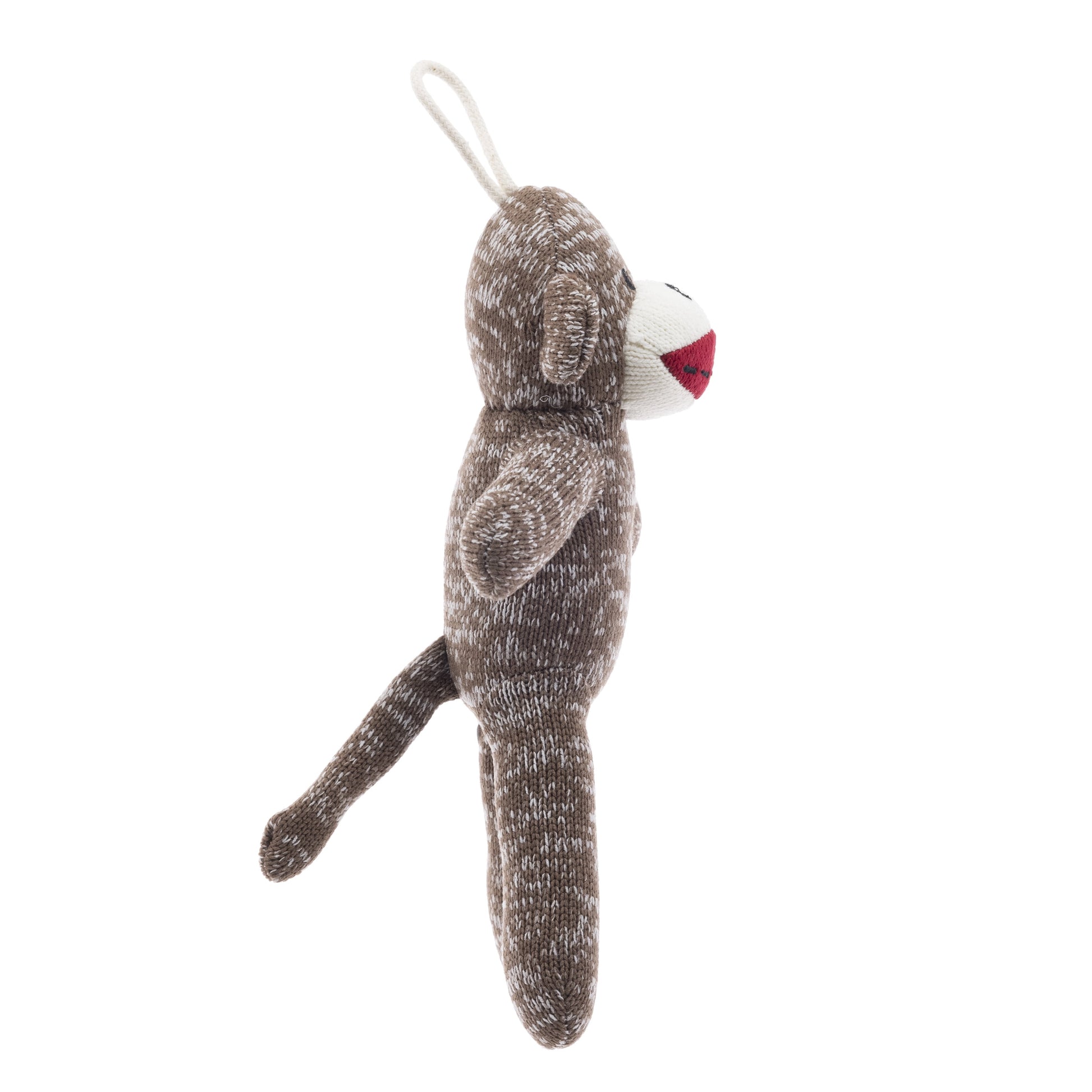 Cozy Buddy Sock Monkey Dog Toy - Chew Level 1