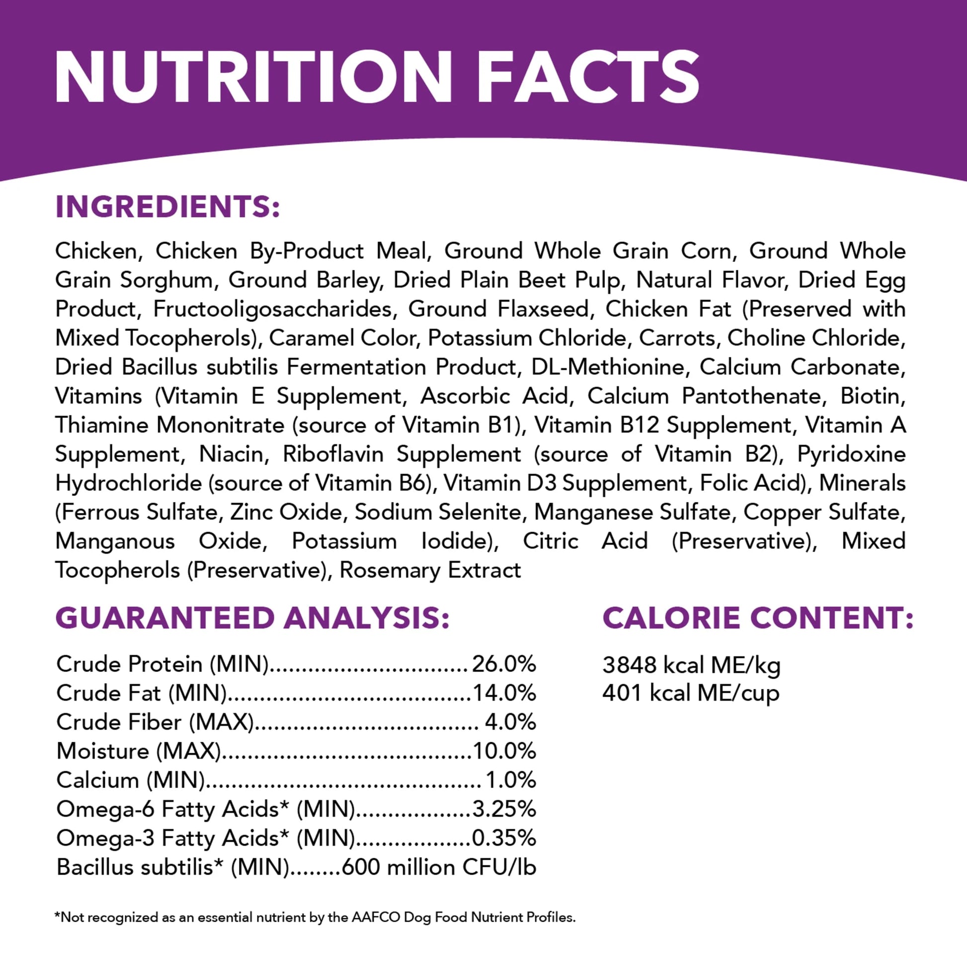 Advanced Health Adult Dry Dog Food for Healthy Digestion with Real Chicken, 13.5 lb Bag