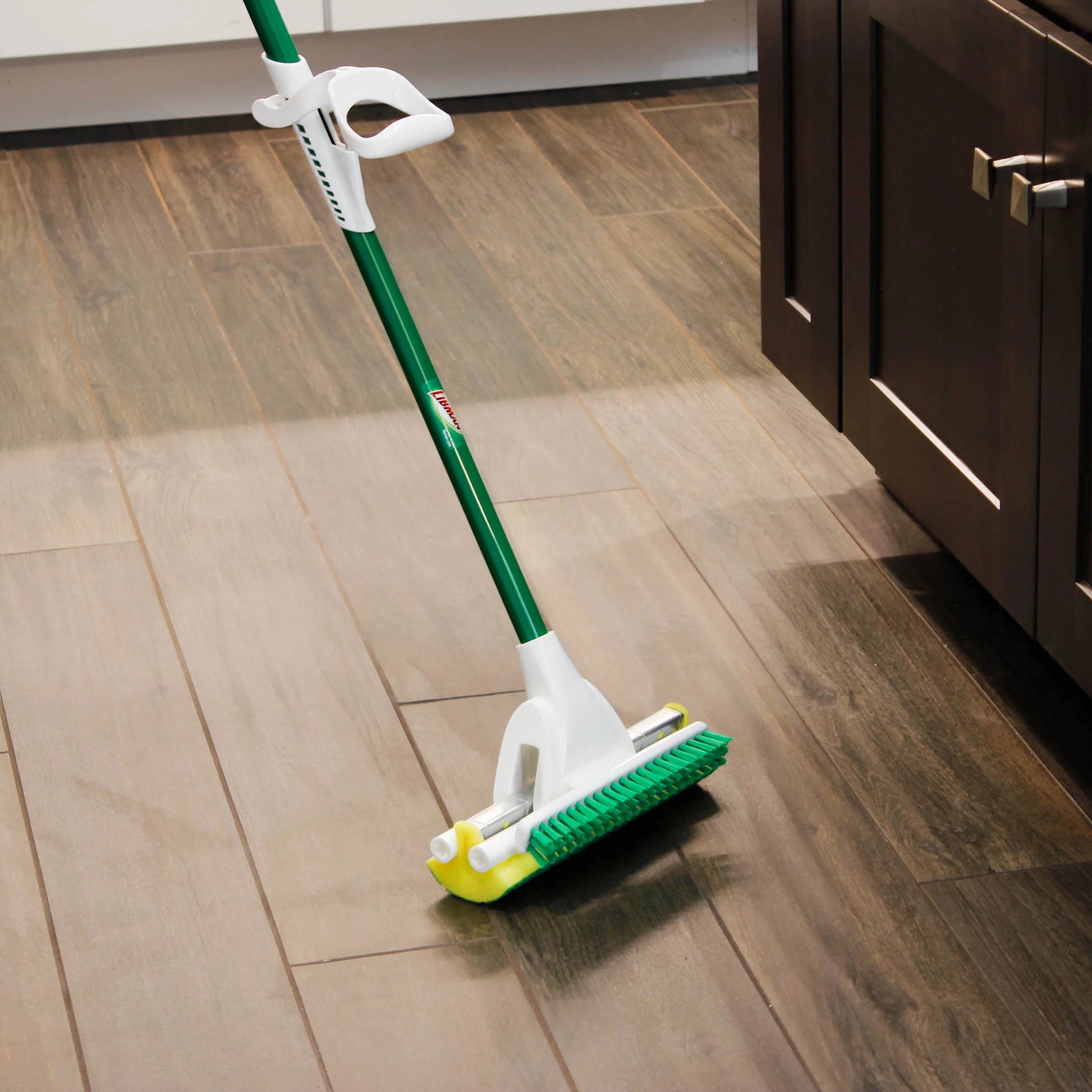 Nitty Gritty Roller Sponge Mop with Scrub Brush