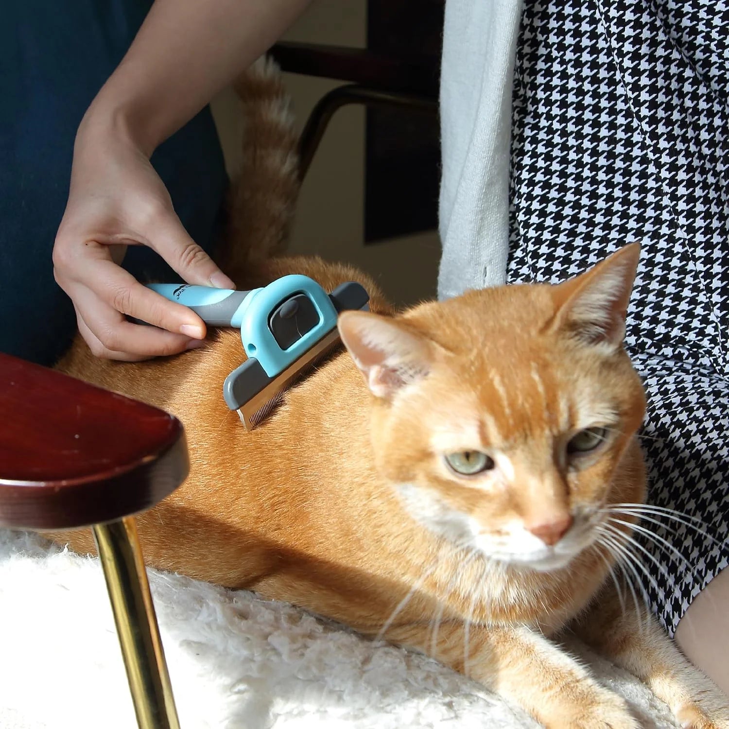 - Pet Grooming Brush, Dog Brush for Shedding, Dog Shedding Brush