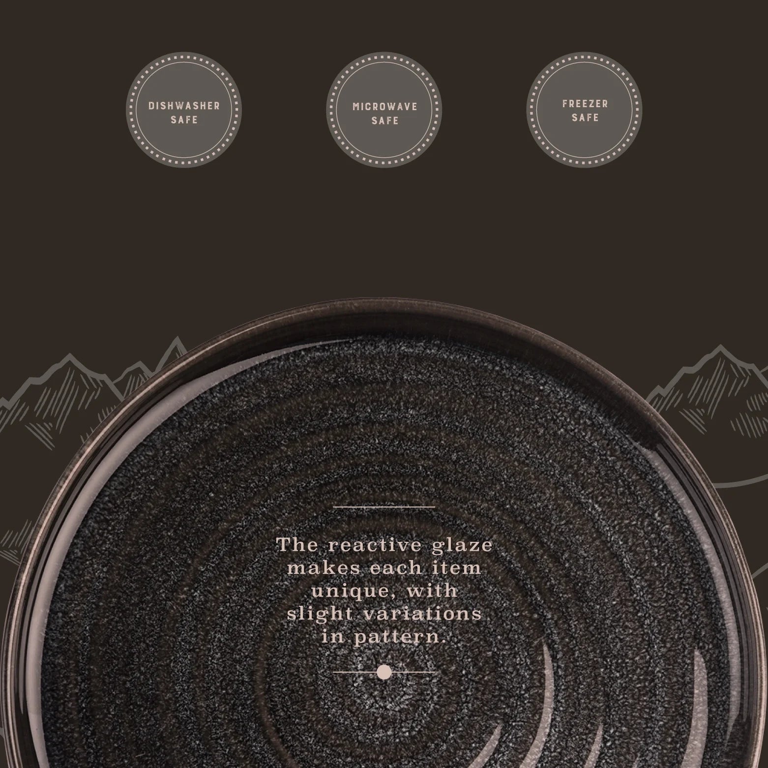 Rip 12-Piece Ceramic Dinnerware Set