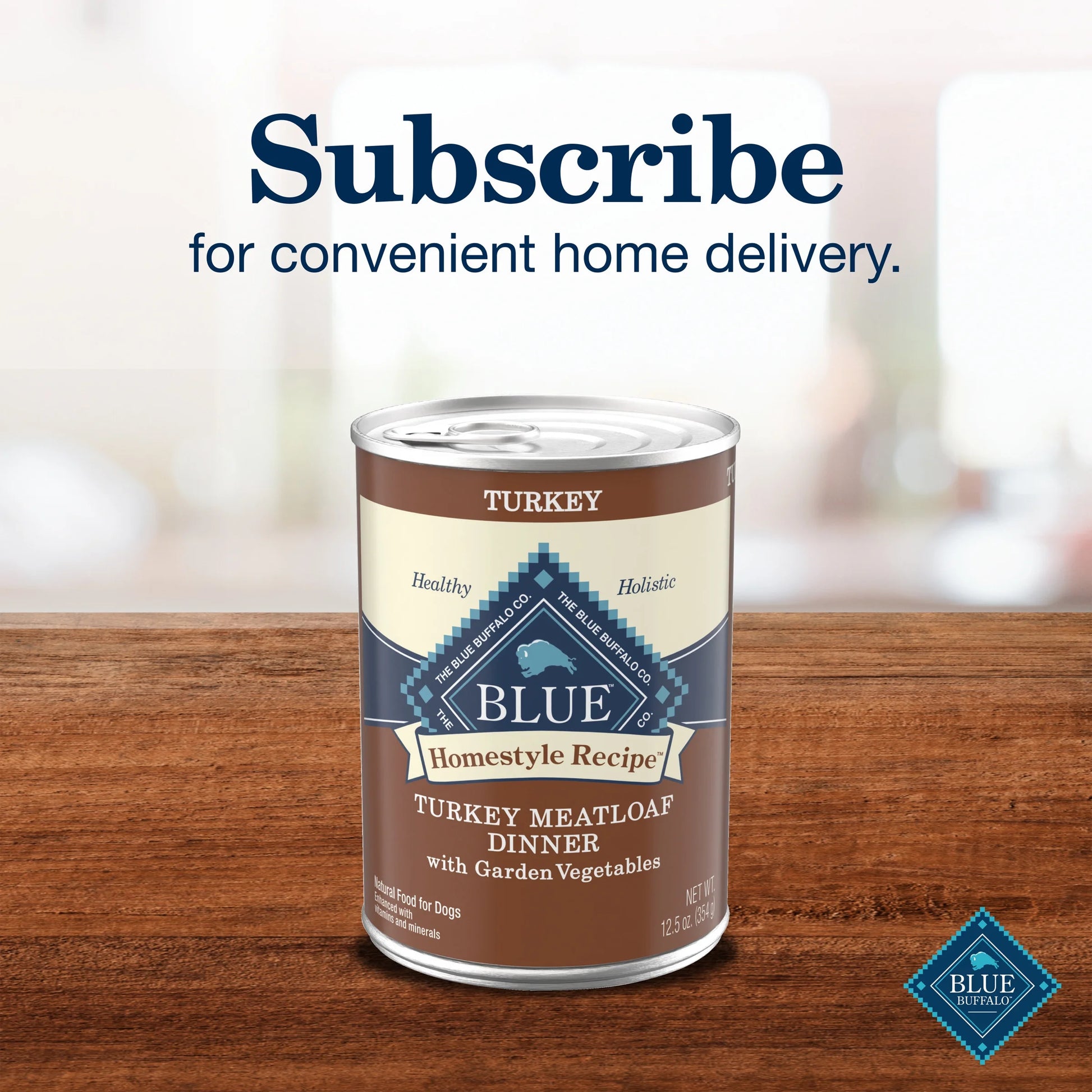 Homestyle Recipe Adult Wet Dog Food, Turkey Dinner, 12.5 oz Can