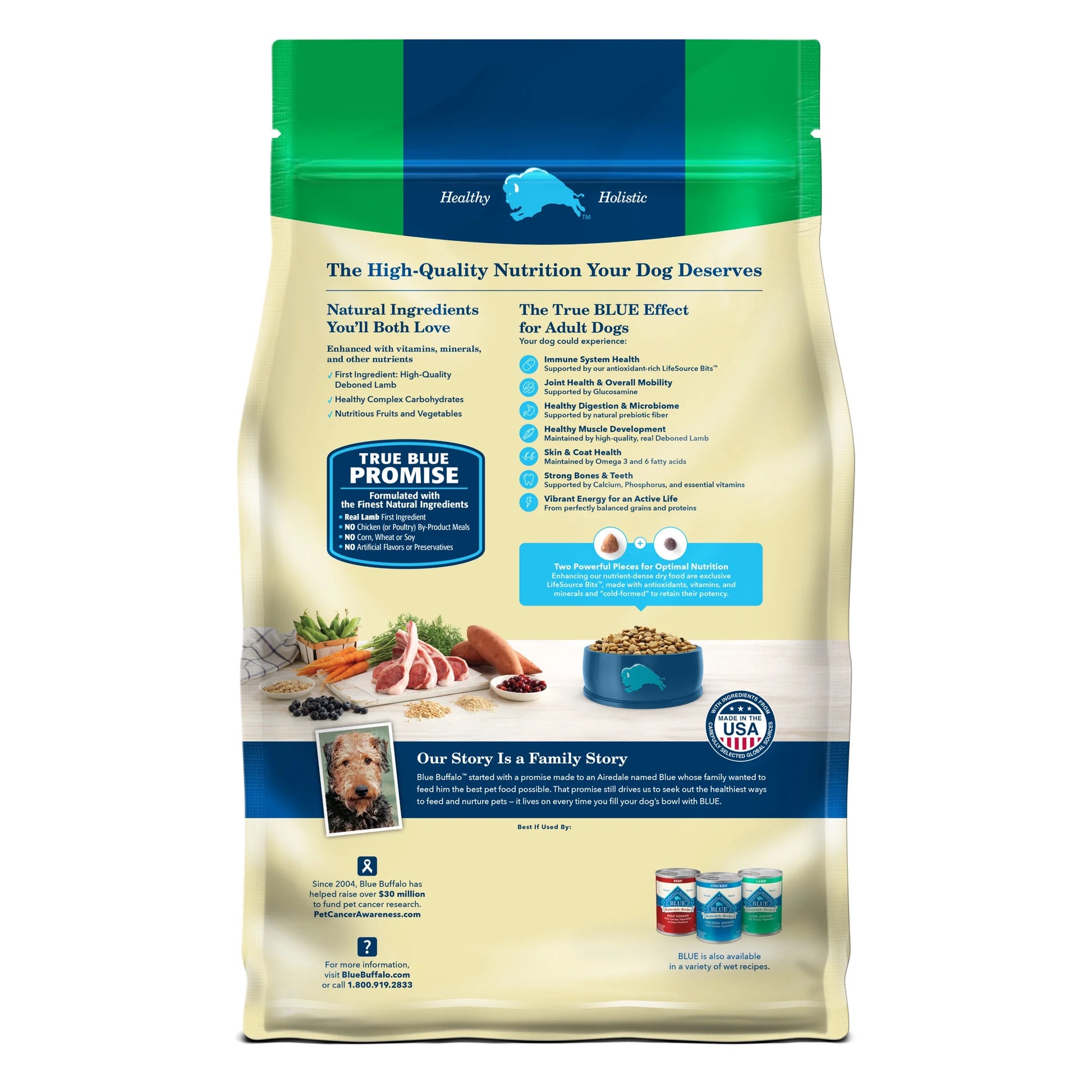 Life Protection Formula Adult Dry Dog Food with Lamb and Brown Rice, 5 lbs.