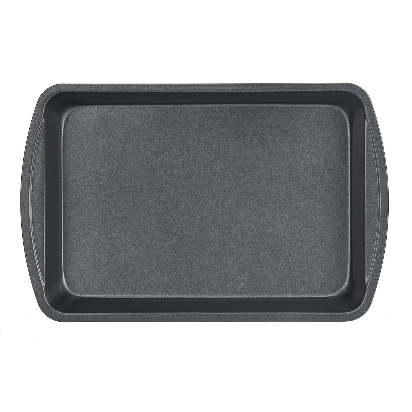 6 Piece Non-Stick Carbon Steel Bakeware Set with Cake, Muffin, Cookie and Loaf Pans, Gray