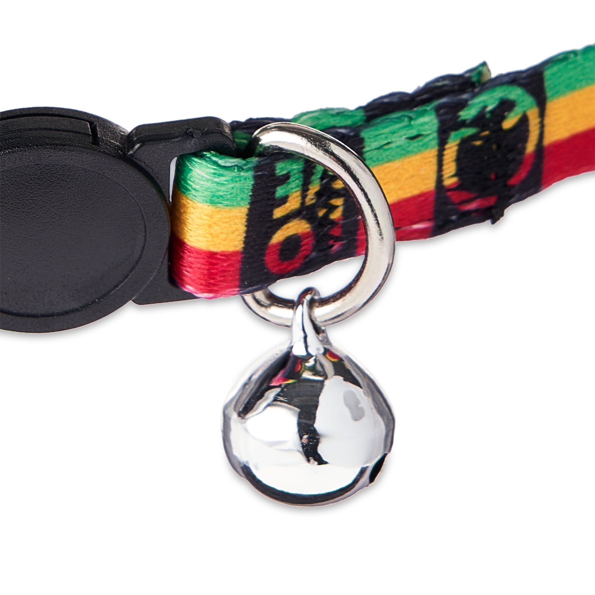 Rasta Breakaway Fashion Cat Collar - Multicolored, One Size Fits Most