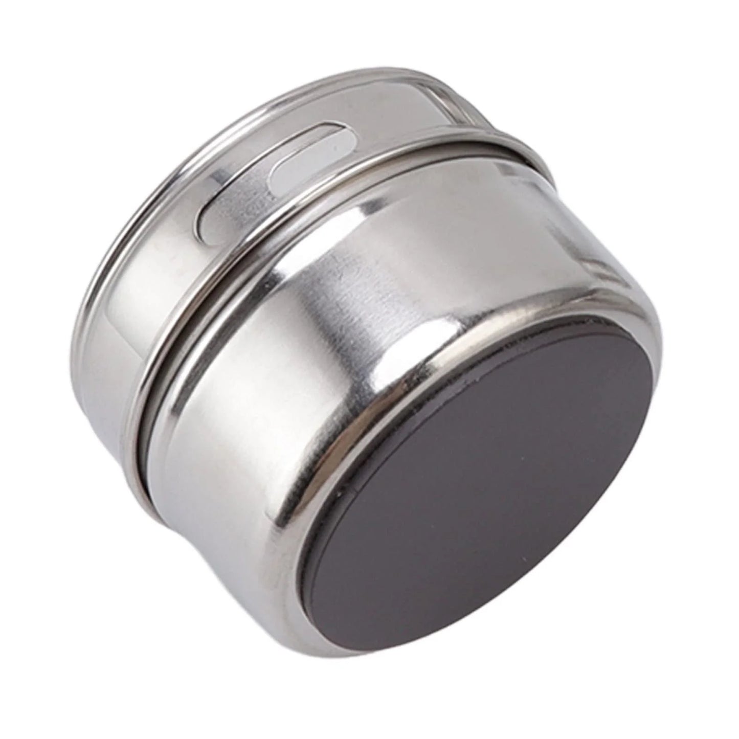 Special Offer! Set of 12 Stainless Steel Spice Jars, Magnetic Condiment Containers with Clear Lids, Spice Storage Tin with Holes for Pouring and Sifting