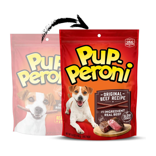 Original Beef Recipe Dog Treats, 5.6 oz Bag