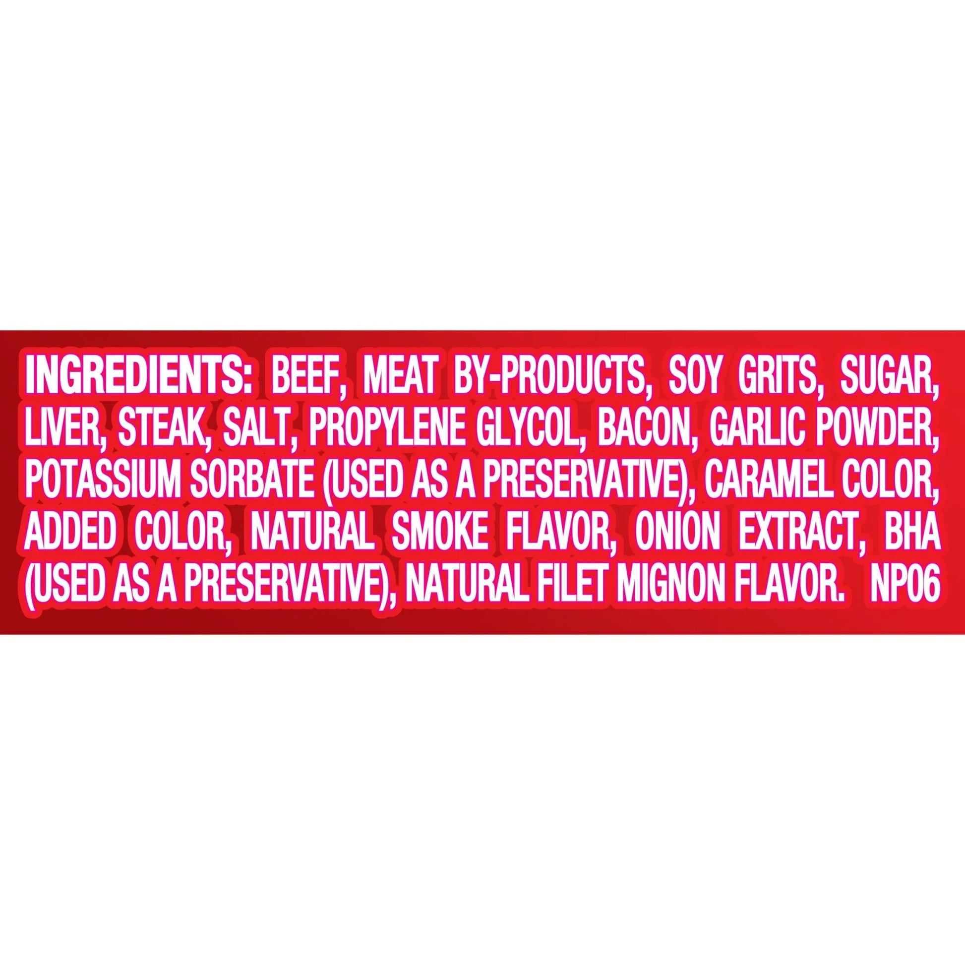 Pup-Peroni Filet Mignon and Bacon Flavor Dog Treats, 5.6 Ounce Bag