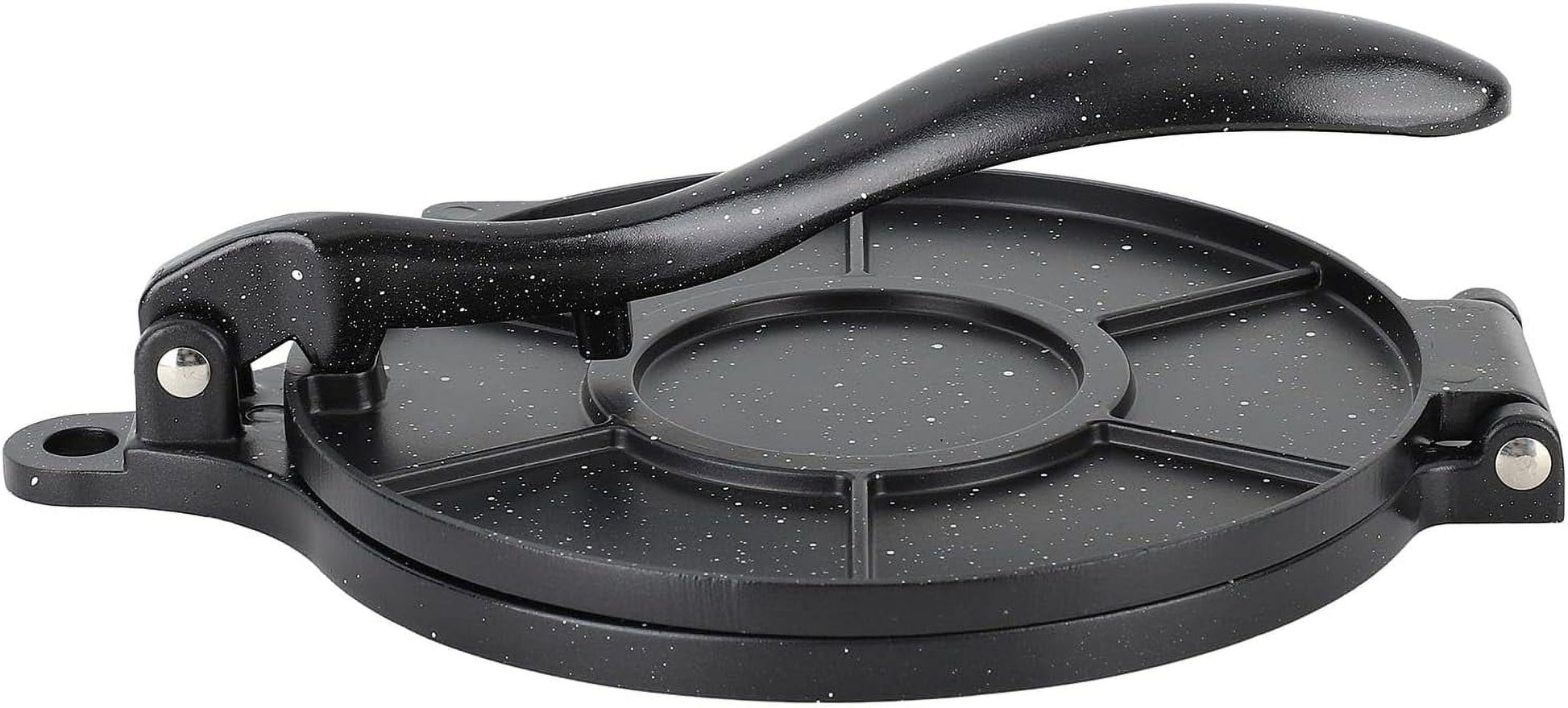 8 Inch Non-Stick Tortilla Press, Flour Corn Press Bakeware Tool DIY Dough Press Tortilla Maker, Kitchen Utensils for Tortillas, Paracones, Pizza, Pie, Patty