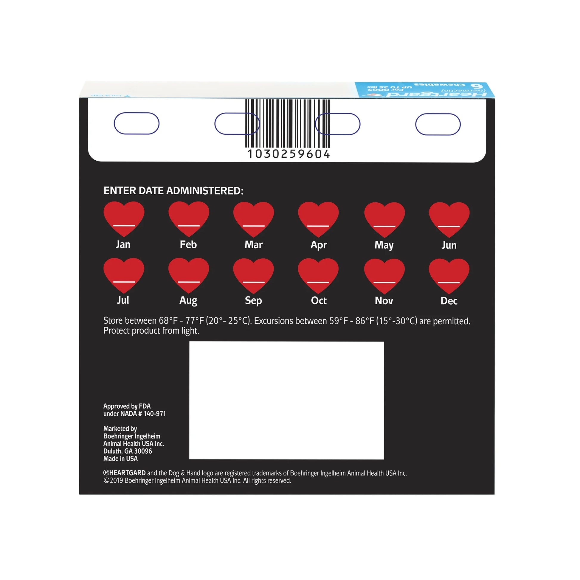 Chews for Dogs, 0-25Lbs, (Blue Box)