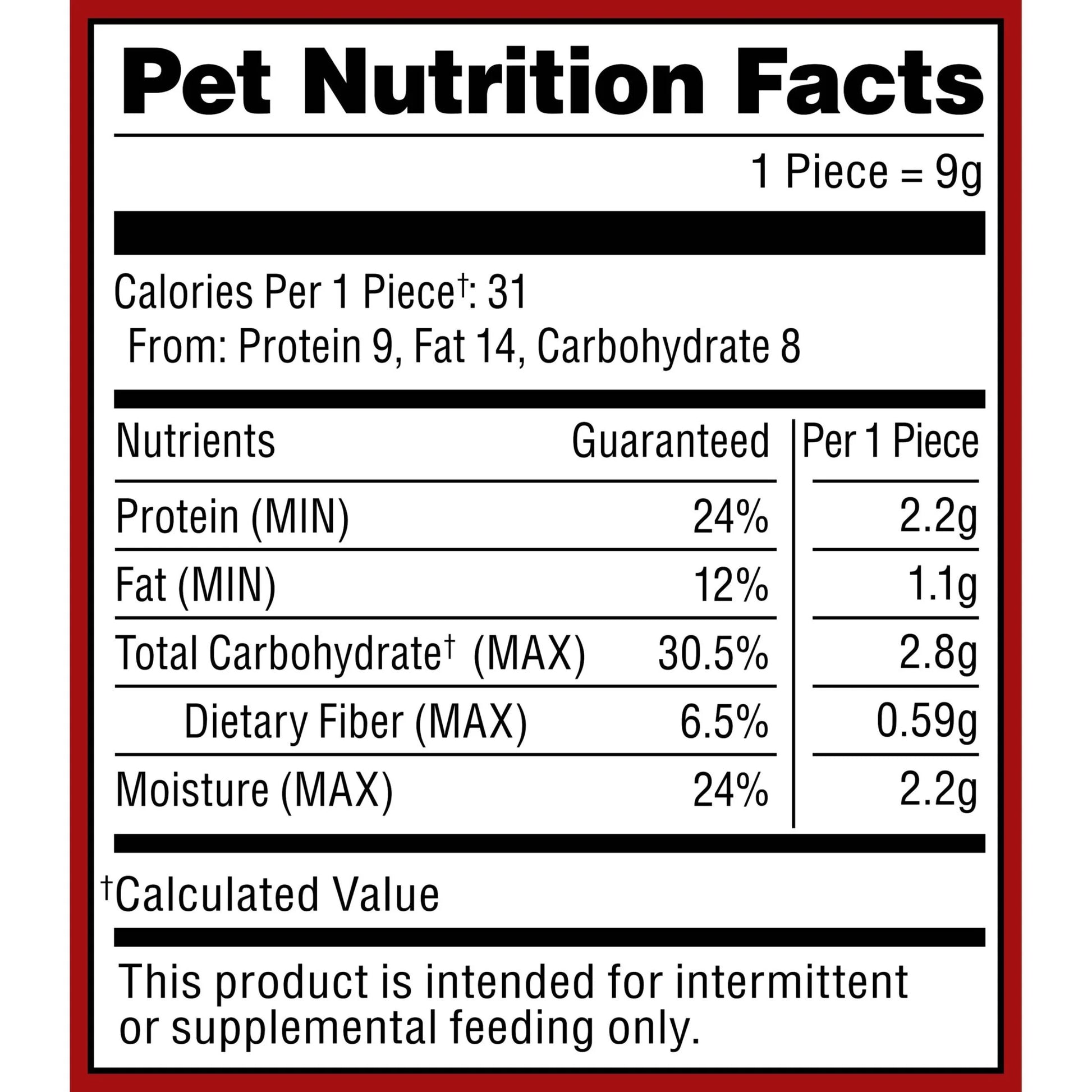 Original Beef Flavor Dog Treats, 2.5 oz