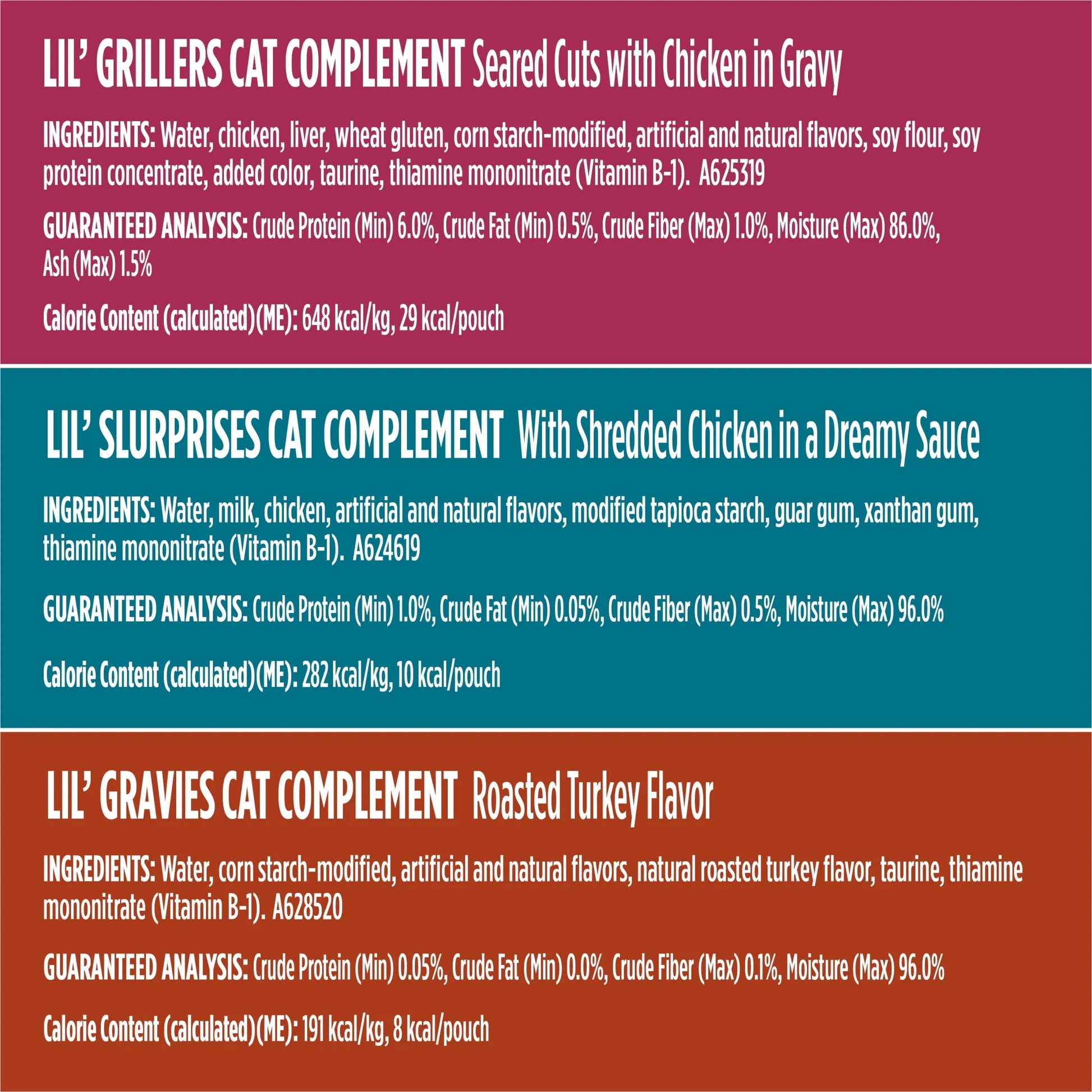 Purina  Poultry Faves Variety Pack in Gravy, 8-Pack Cat Food Complement