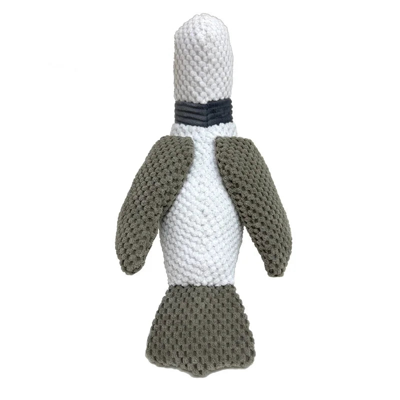 Tough Buddy Seagull Dog Toy, Chew Level 4