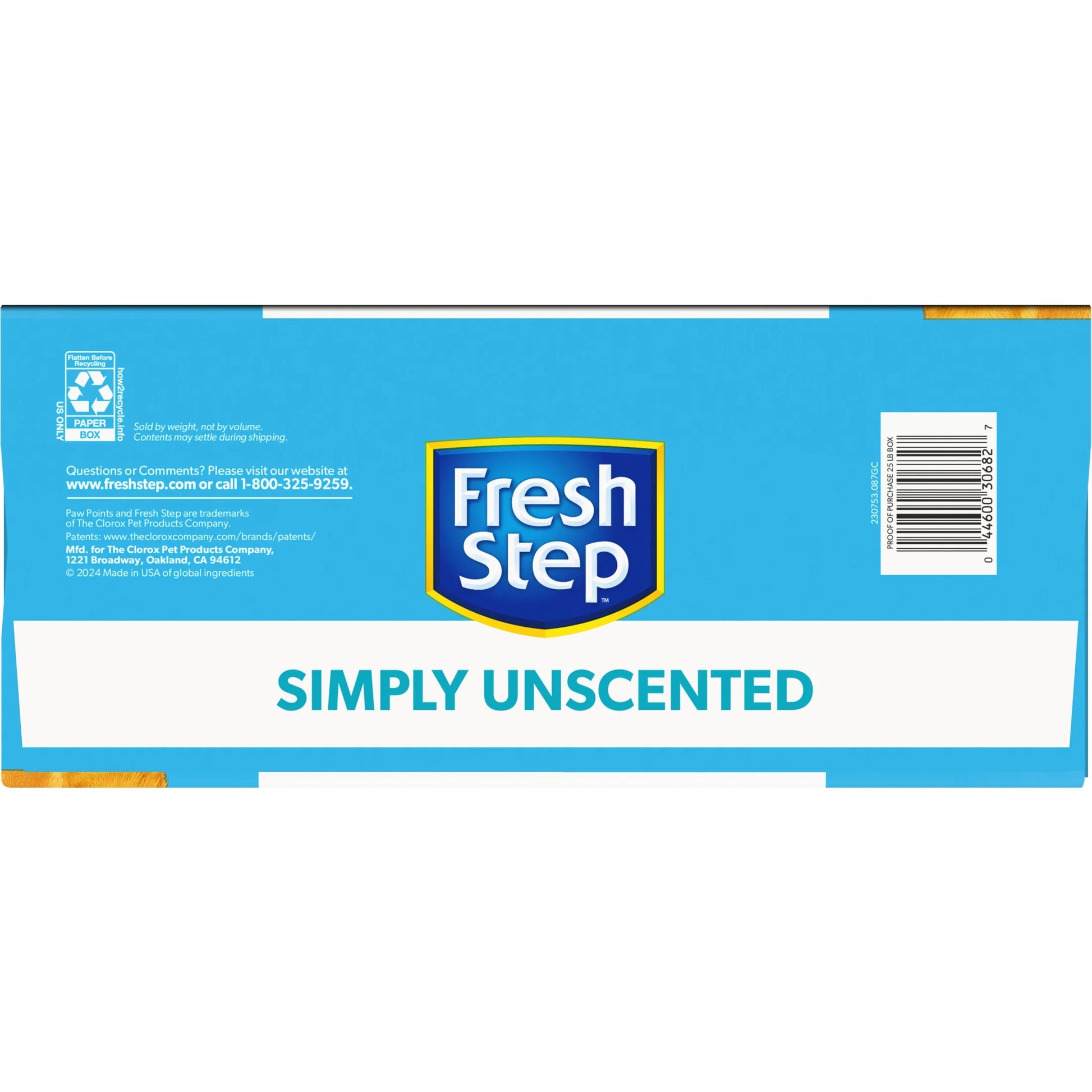Simply Unscented Clumping Cat Litter, 25 Lbs