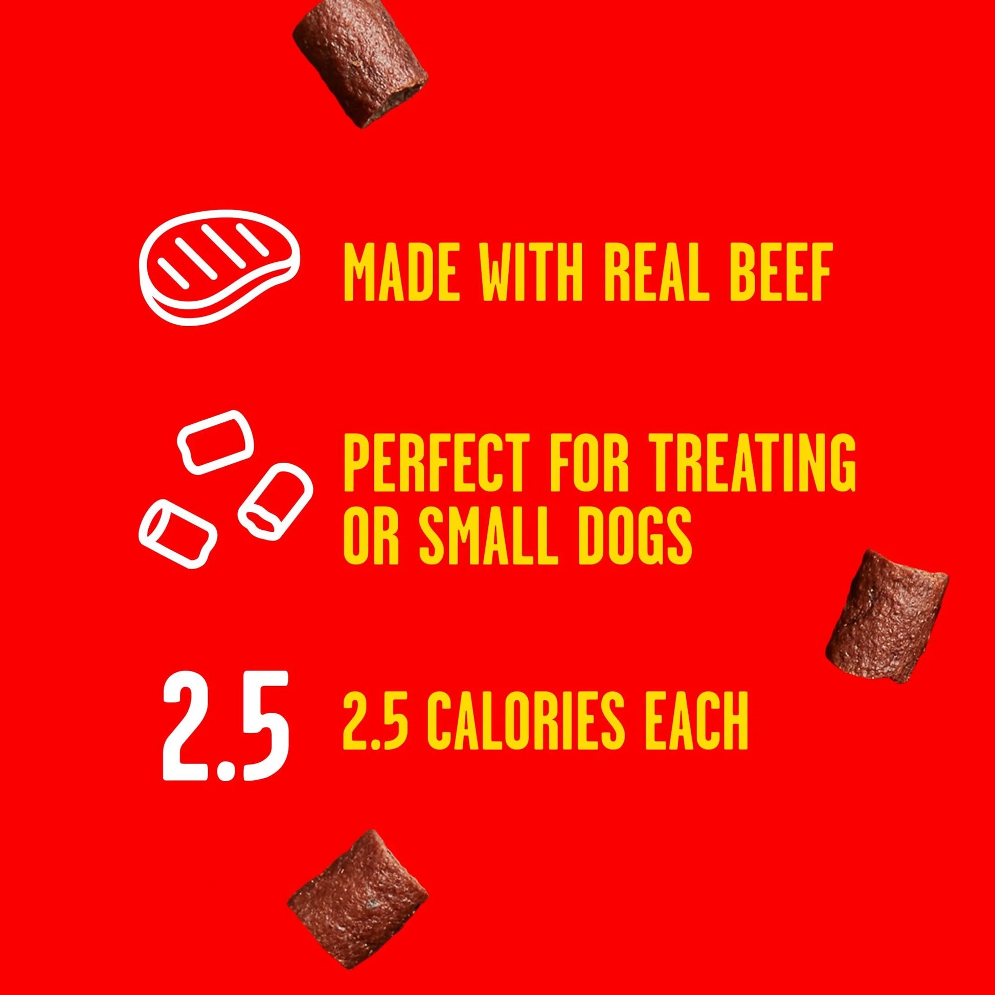 Pup Peroni Real Beef Dog Training Treats, 5.6 oz Bag