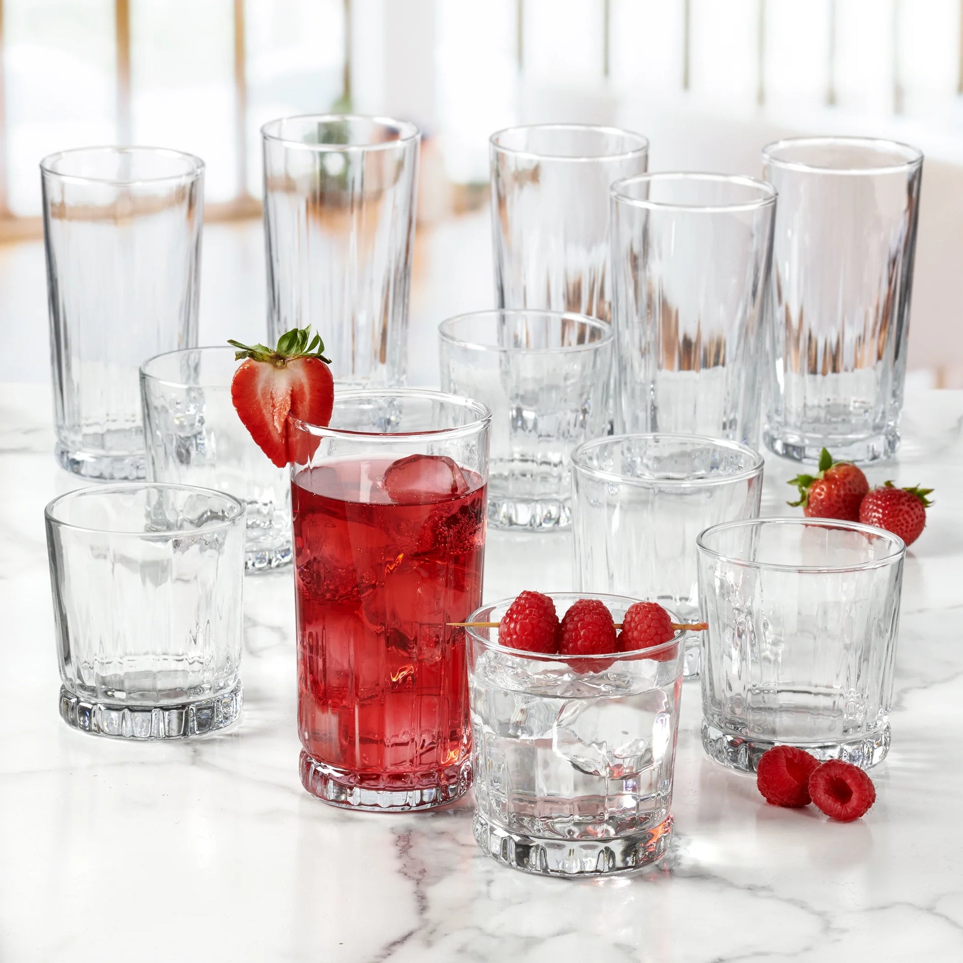 Anniston 12 Piece Drinking Glass Set