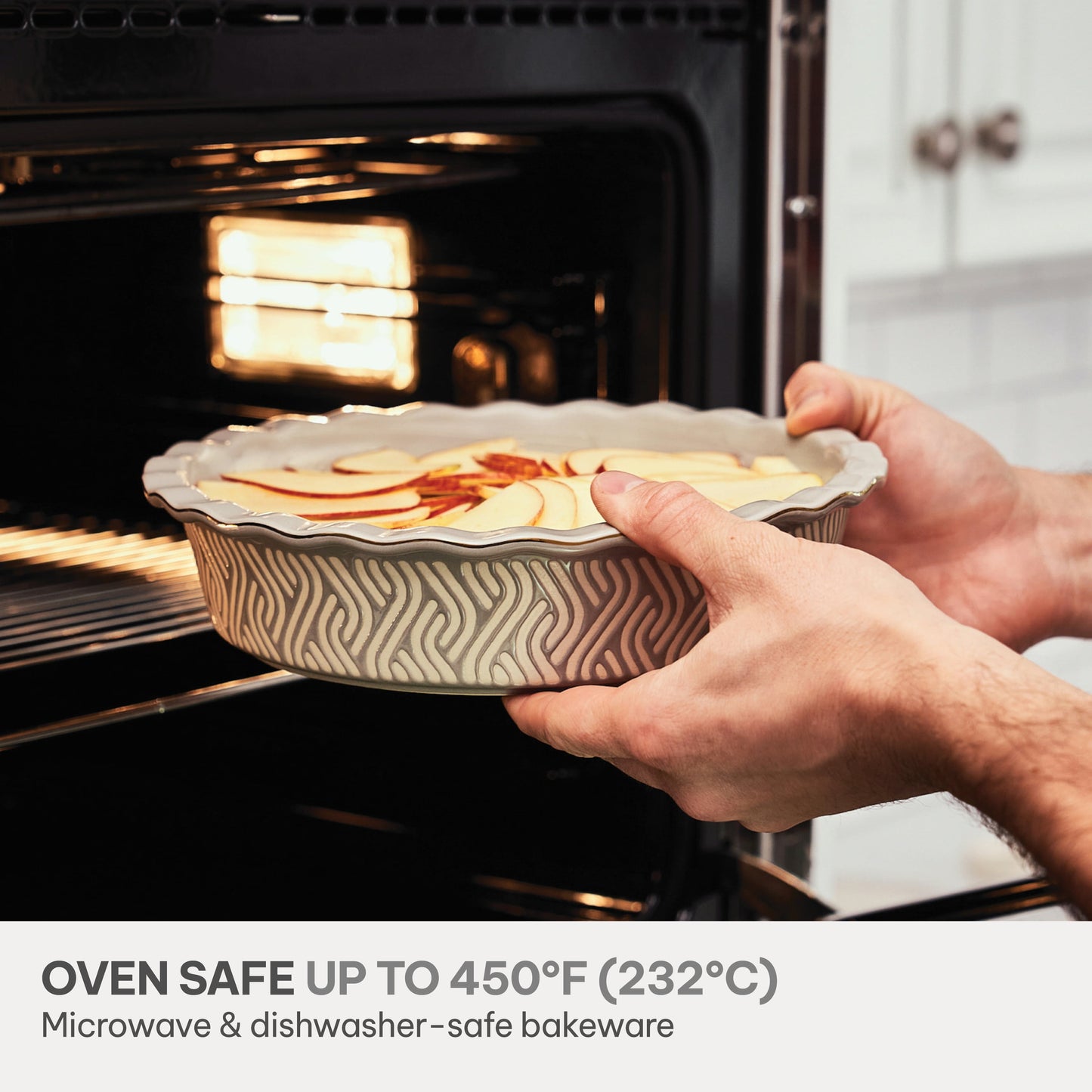 , 10-Piece Ceramic Bakeware Set, with Spatulas & Whisk, Madison