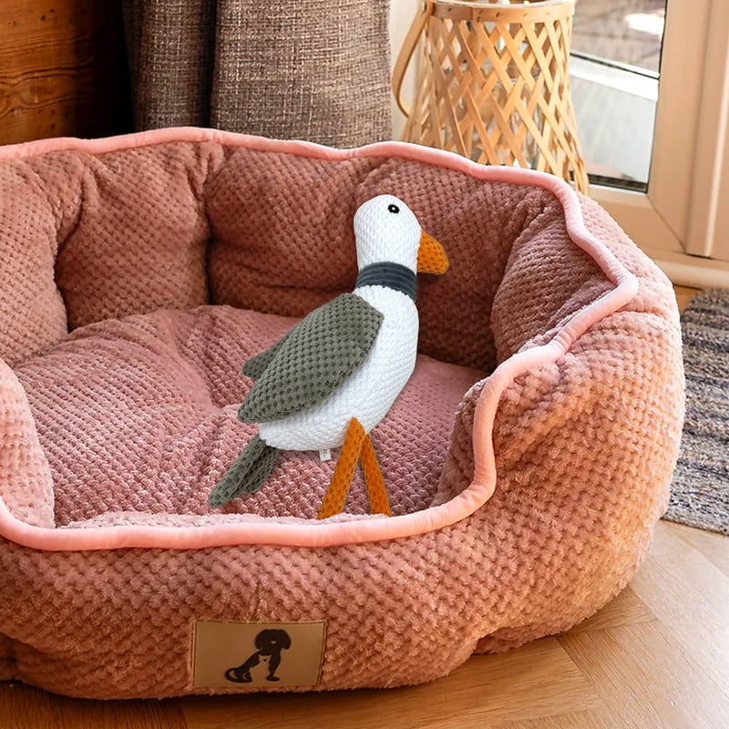 Tough Buddy Seagull Dog Toy, Chew Level 4