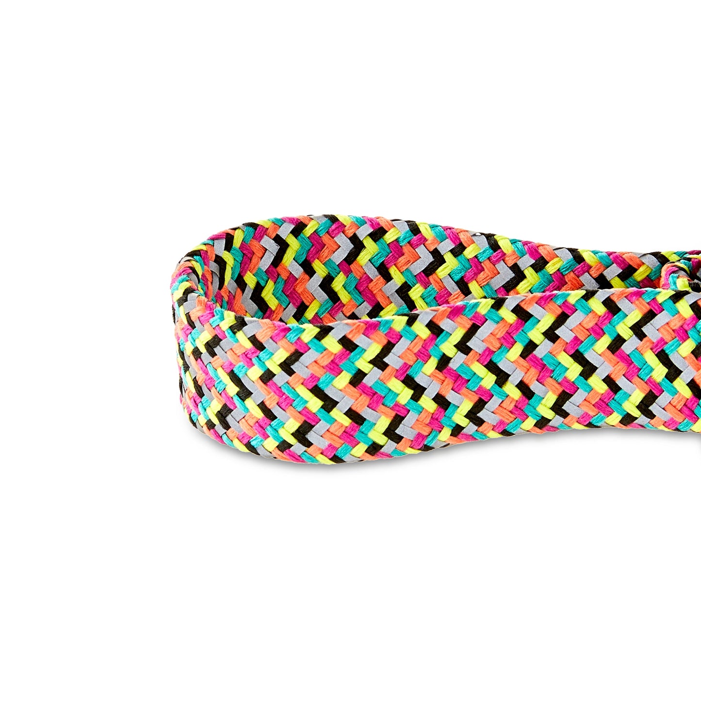 Chevron Reflective Adjustable Dog Collar - Size Small