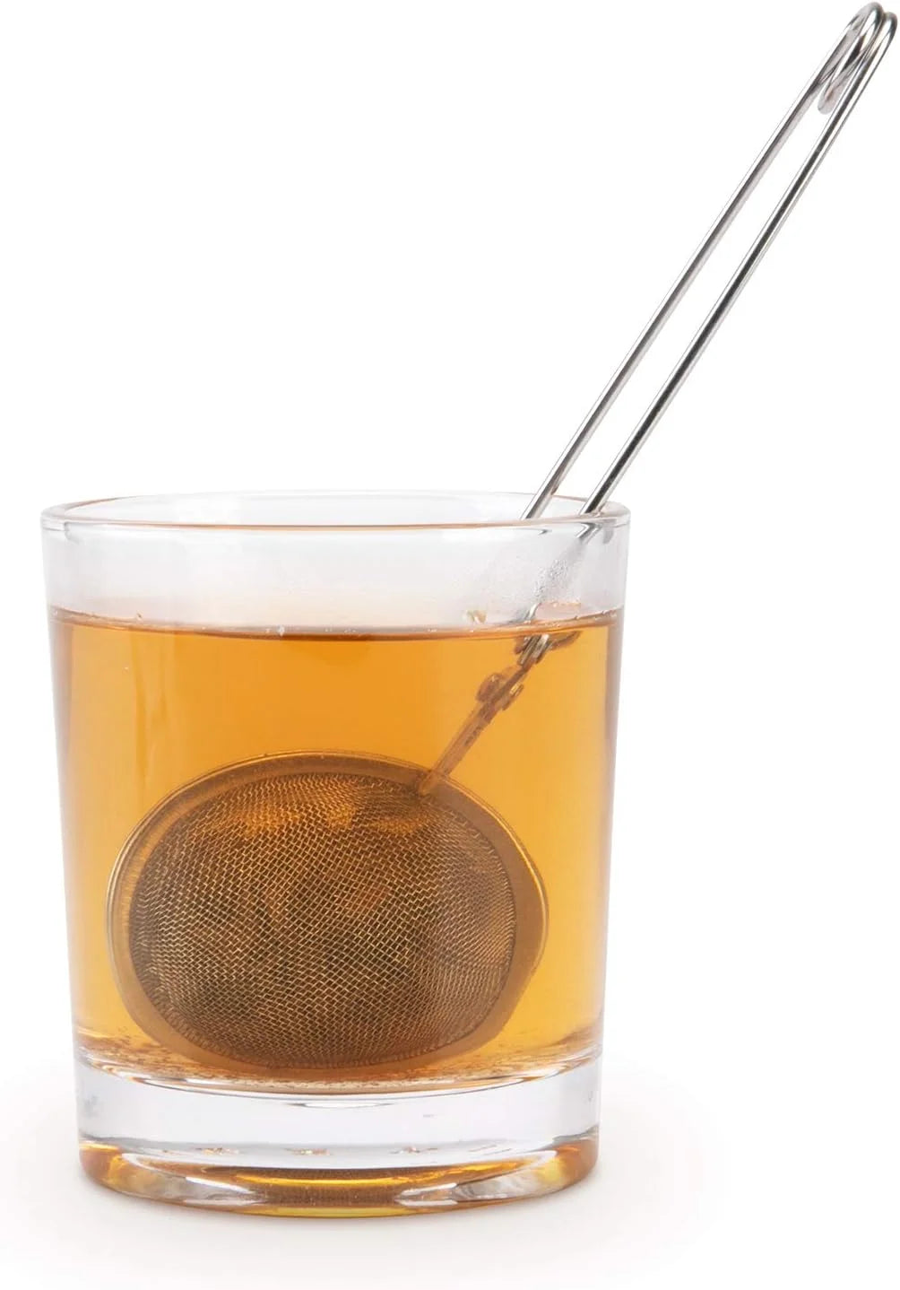 Snap Ball Tea Strainer, 3 Pcs Premium Stainless Steel Tea Infuser with Handle for Loose Leaf Tea Fine Mesh Tea Balls Filter Infusers