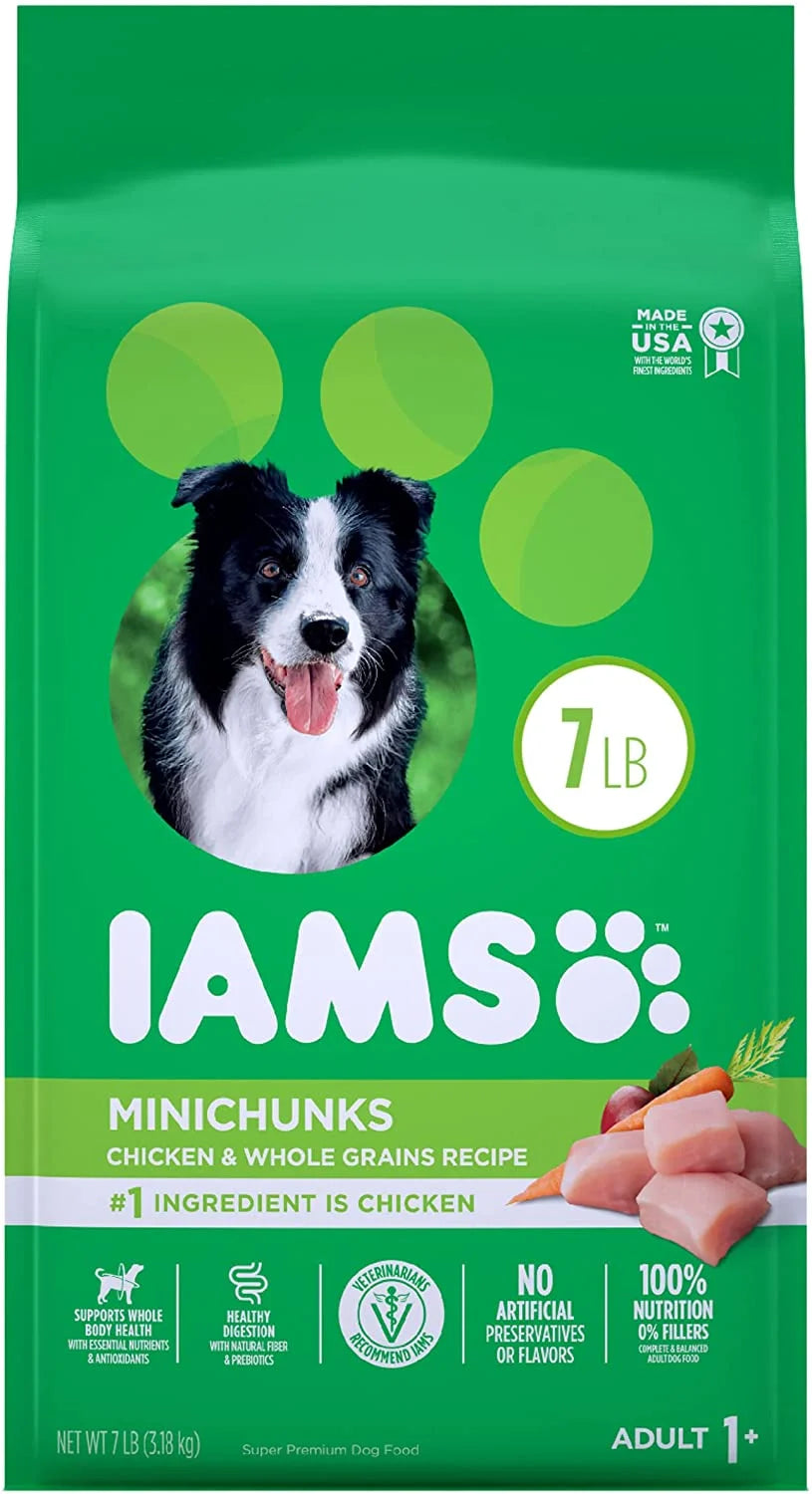 Adult Dry Dog Food with Chicken Minichunks