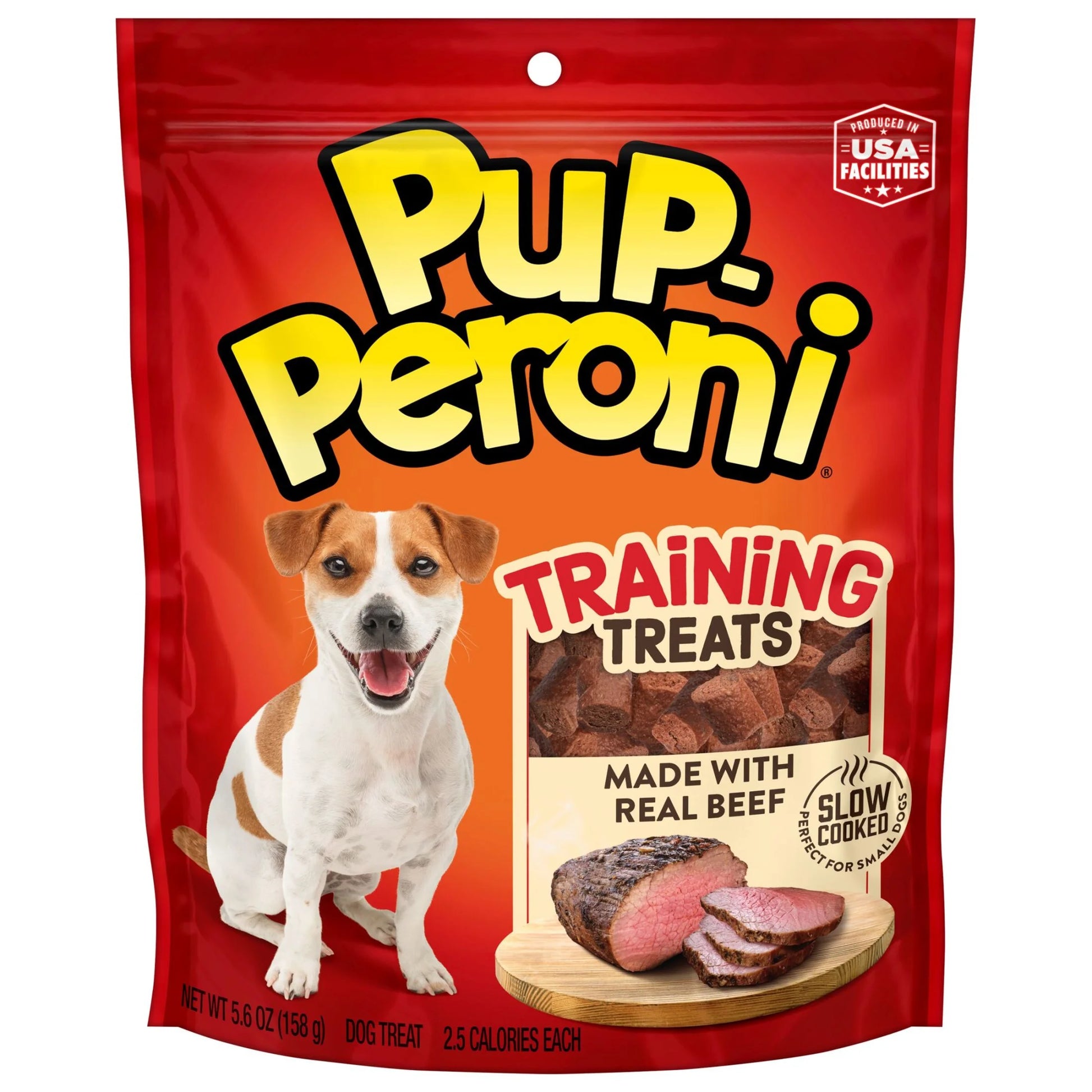 Pup Peroni Real Beef Dog Training Treats, 5.6 oz Bag
