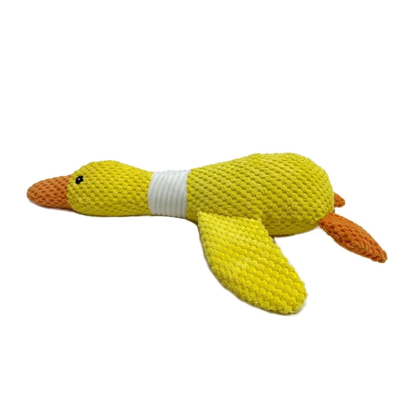 Durable Duck Dog Toy, Chew Level 4