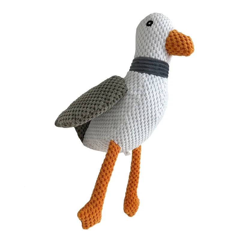 Tough Buddy Seagull Dog Toy, Chew Level 4