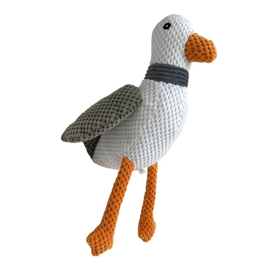 Tough Buddy Seagull Dog Toy, Chew Level 4