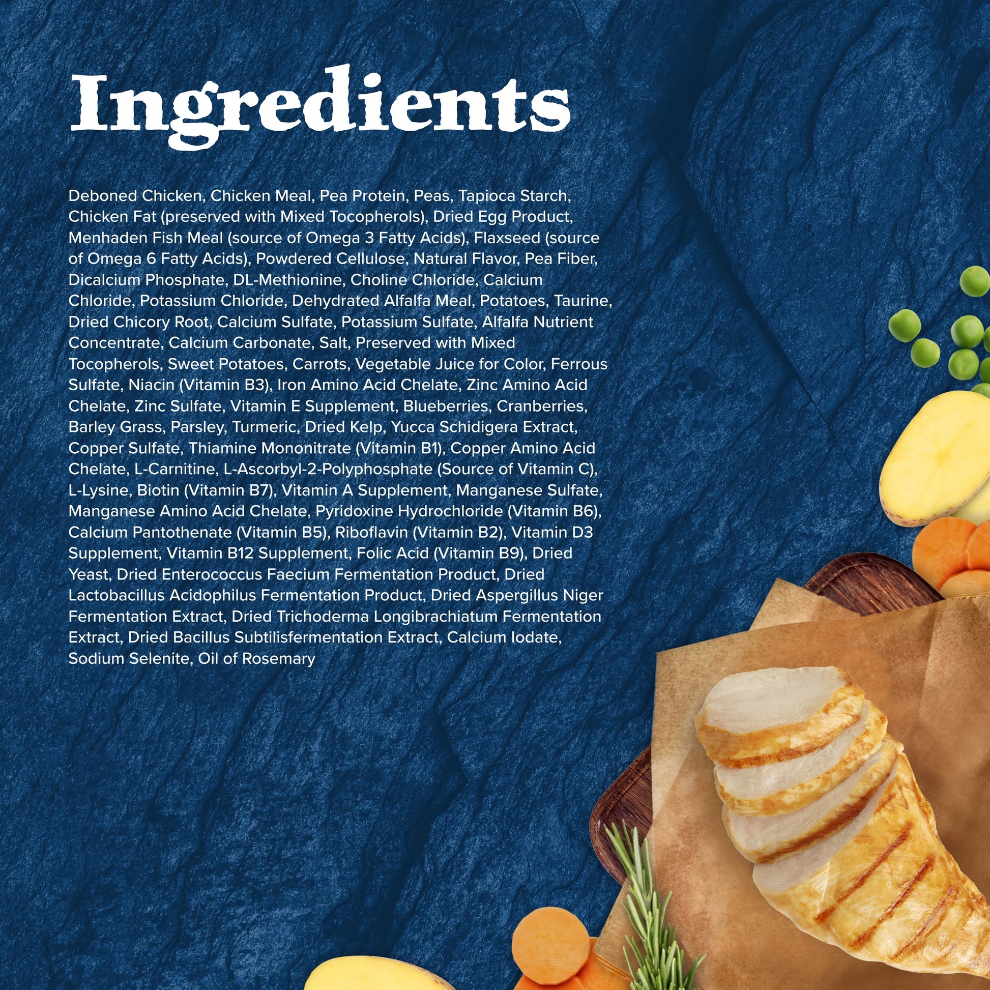 Wilderness Natural High-Protein, Grain-Free Dry Cat Food, Chicken, 4-Lb. Bag