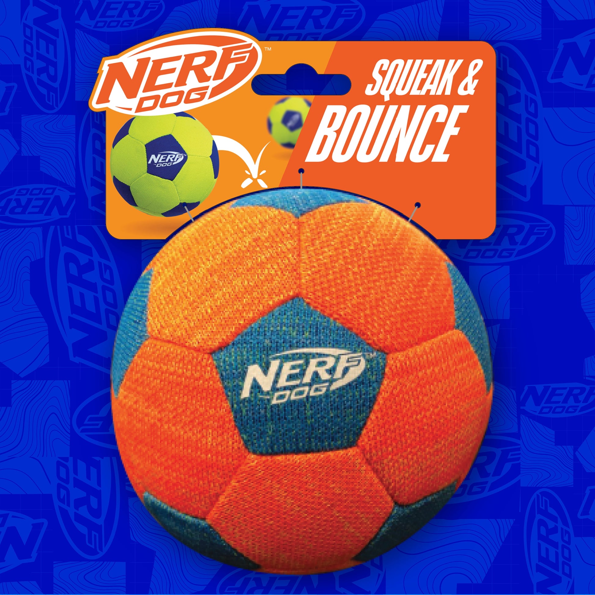X-Weave Squeaky Soccer Ball for Large Breeds