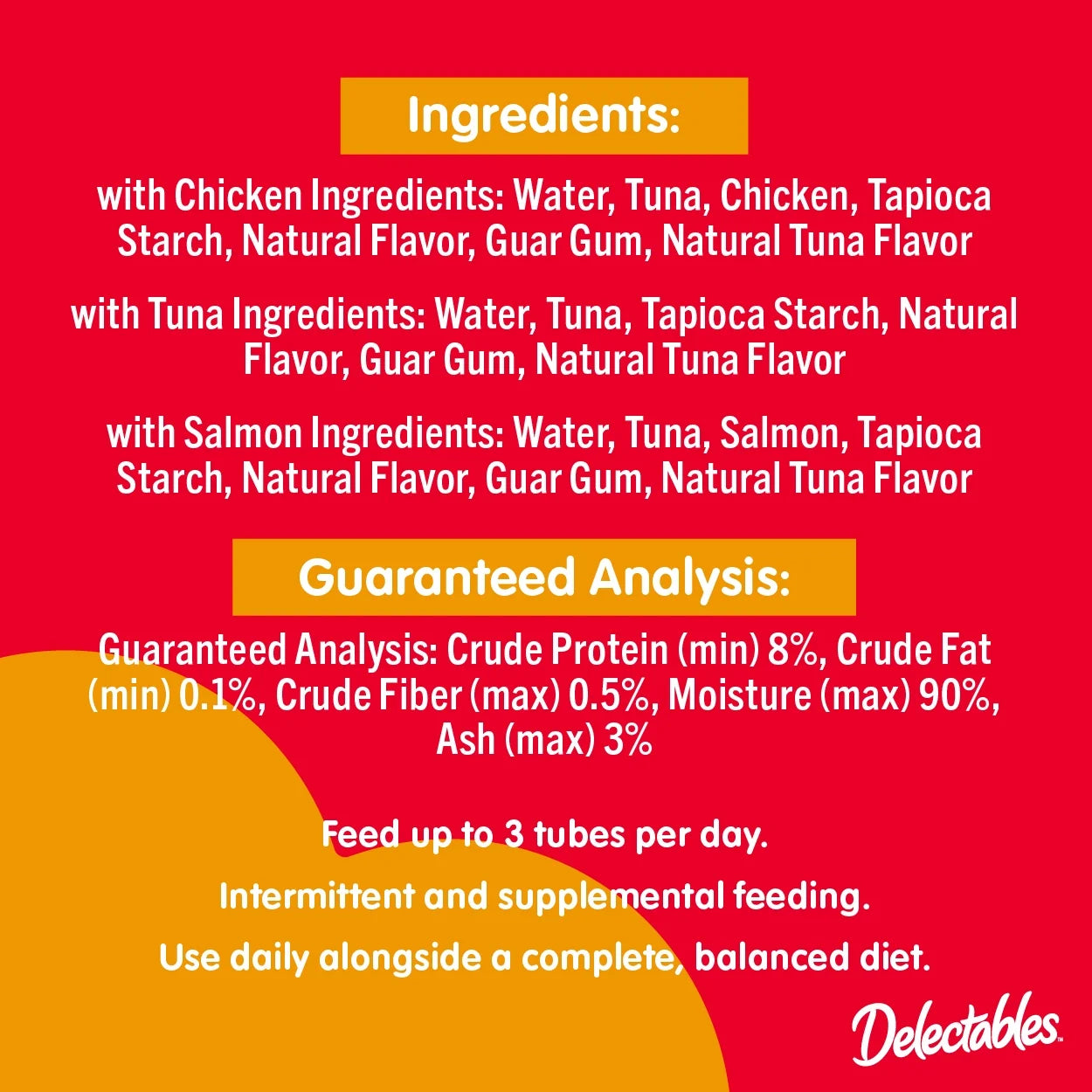 Hartz  Squeeze Up Lickable Wet Cat Treats, Flavor Variety Pack, 0.5 oz Tubes (54 Count)