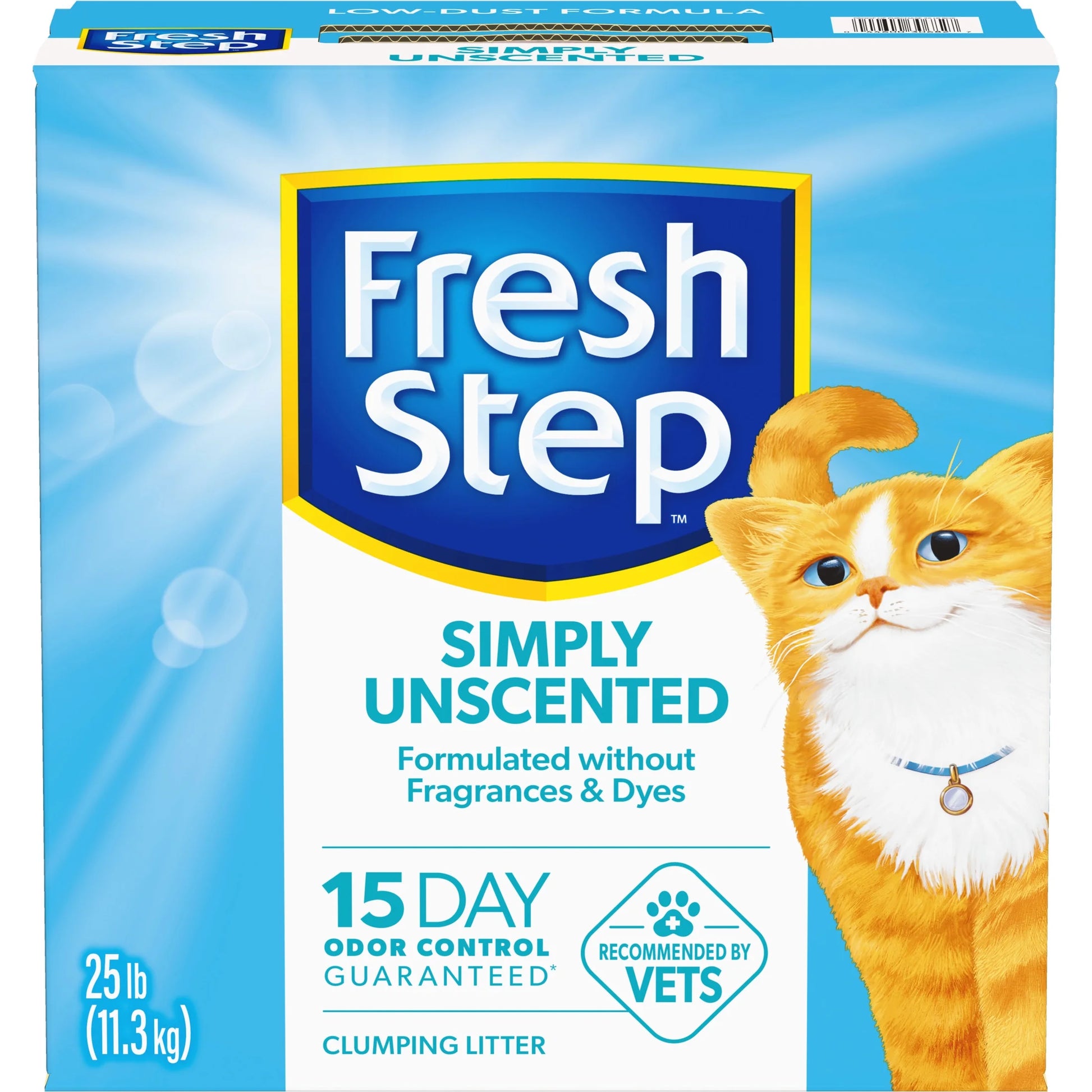 Simply Unscented Clumping Cat Litter, 25 Lbs