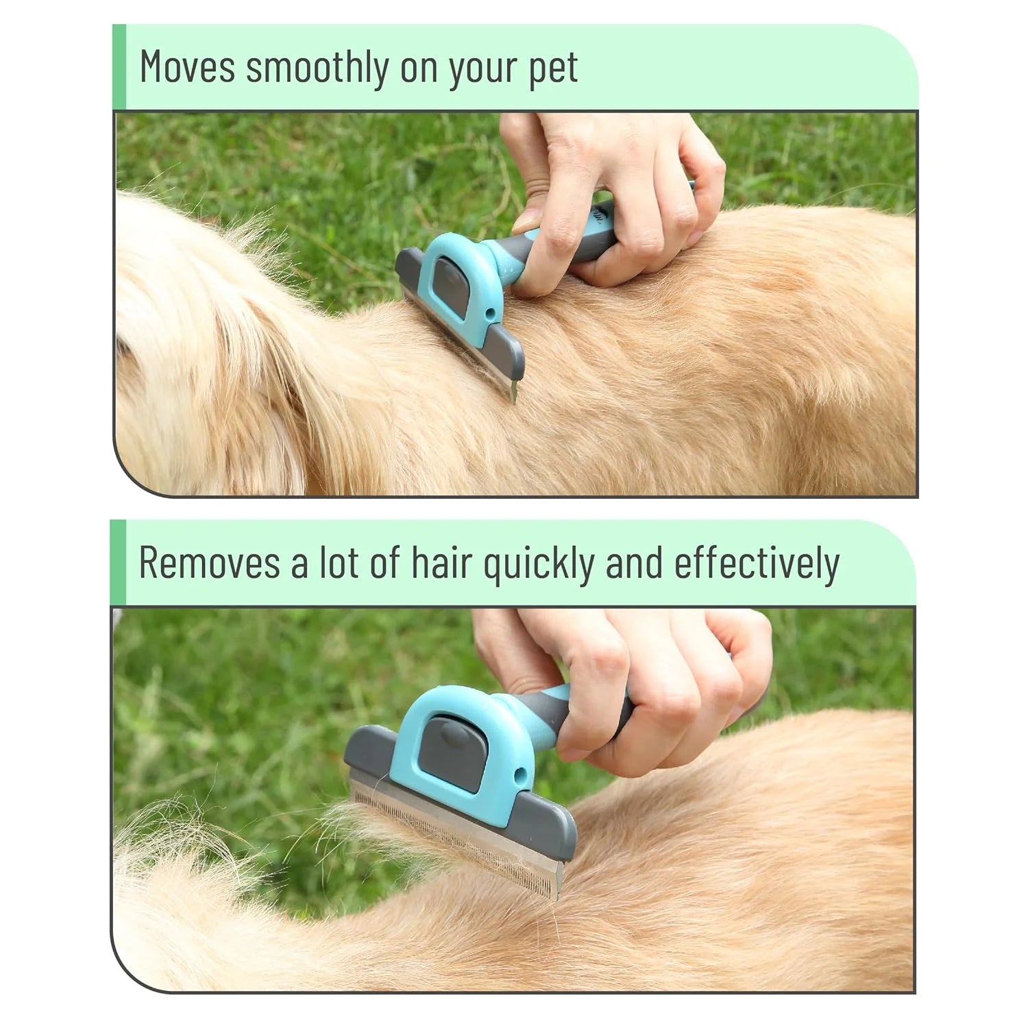 - Pet Grooming Brush, Dog Brush for Shedding, Dog Shedding Brush