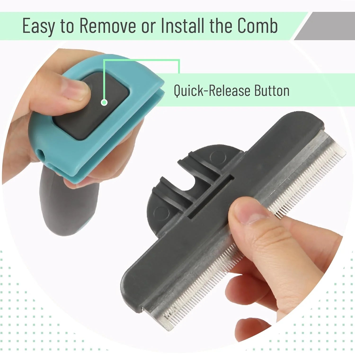 - Pet Grooming Brush, Dog Brush for Shedding, Dog Shedding Brush