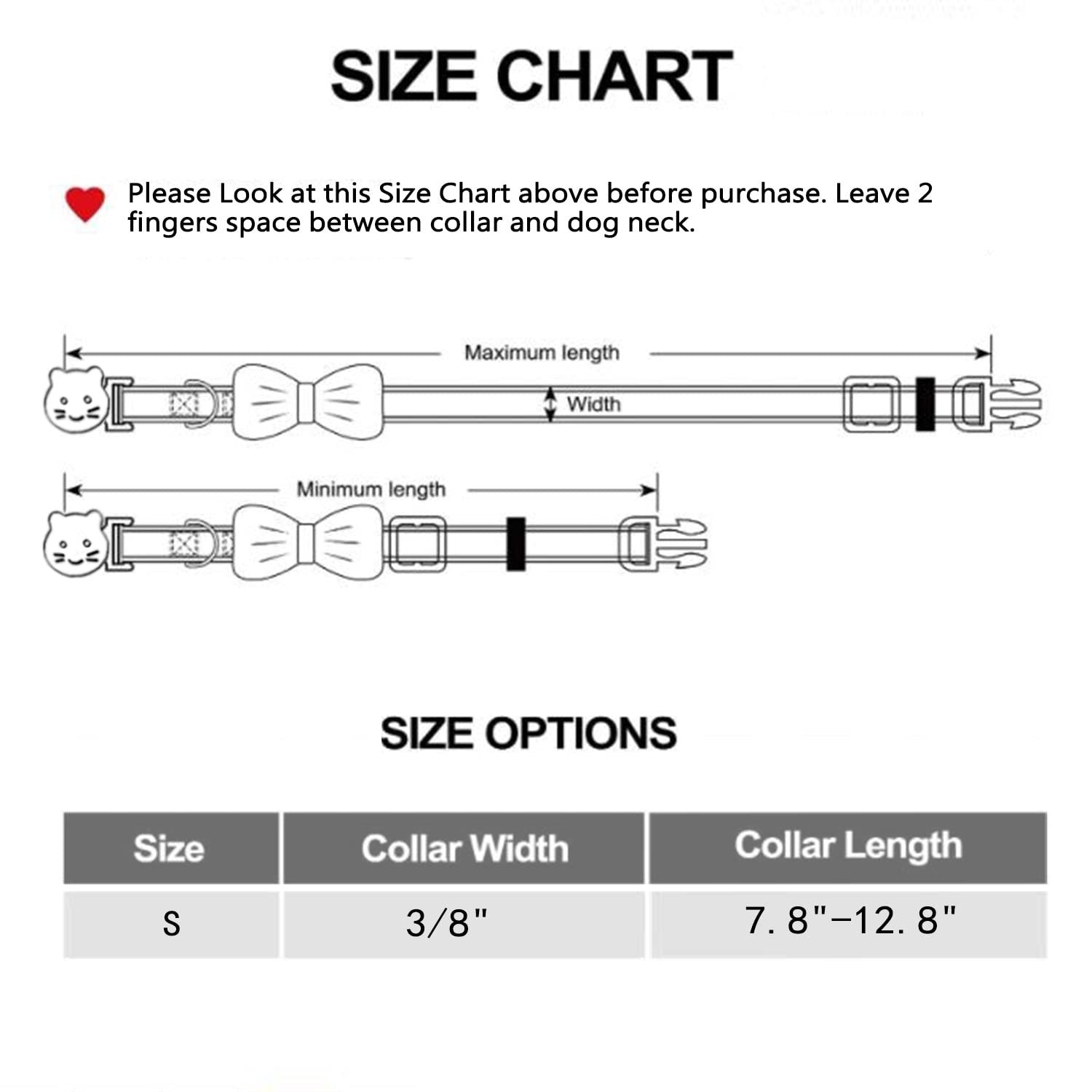 4Th of July Cat Bow Tie Collar with Bell, 2-Pack with American Stars and Pari...