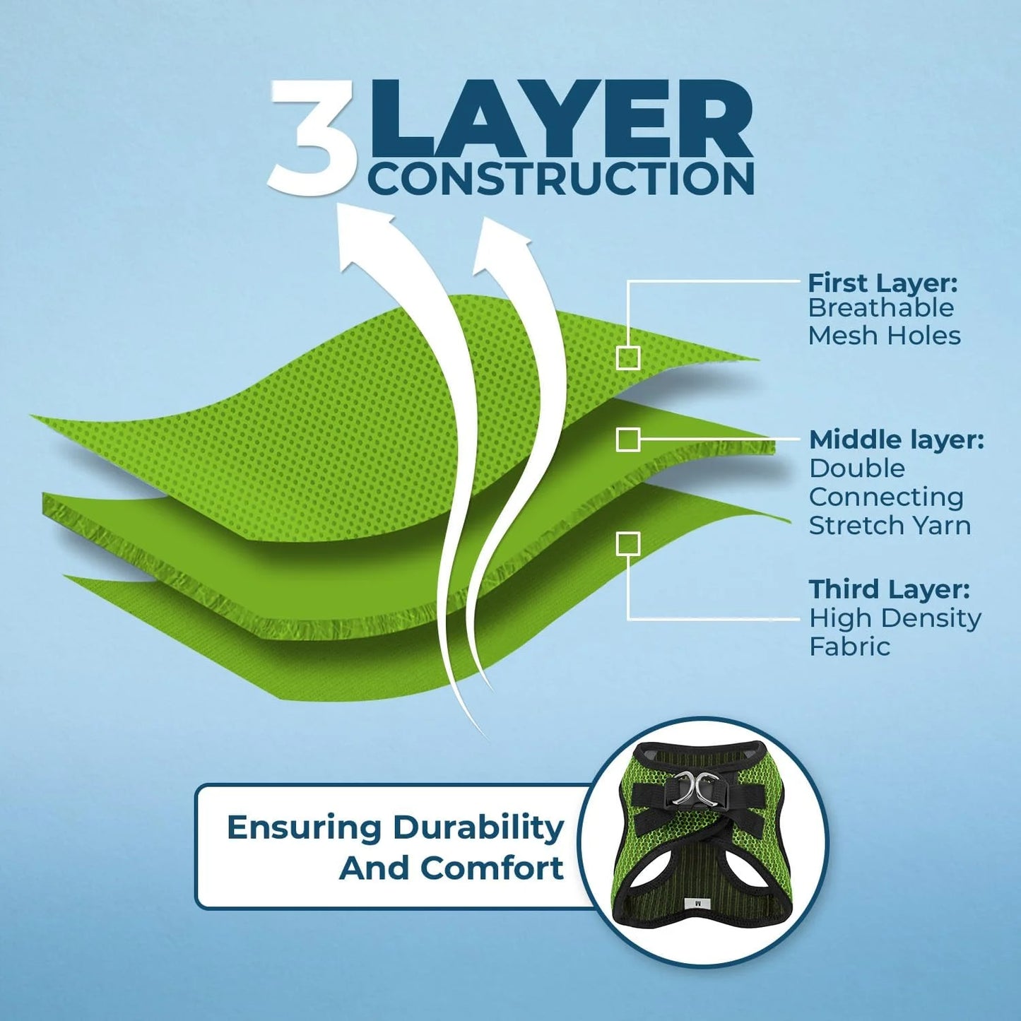 Step-In Air Mesh Dog Harness by