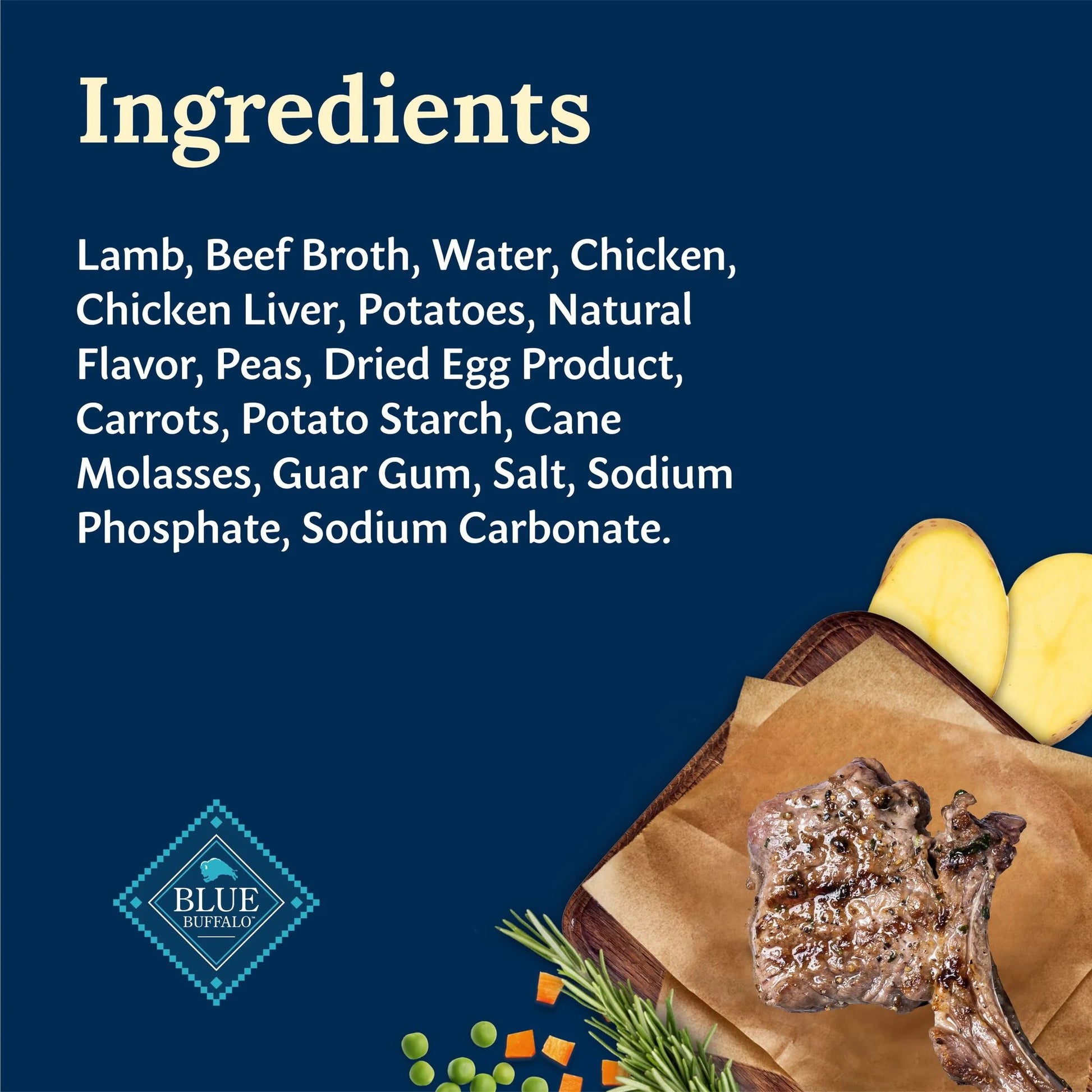 Delectables Natural Wet Dog Food Topper, Lamb Flavor, 3 oz