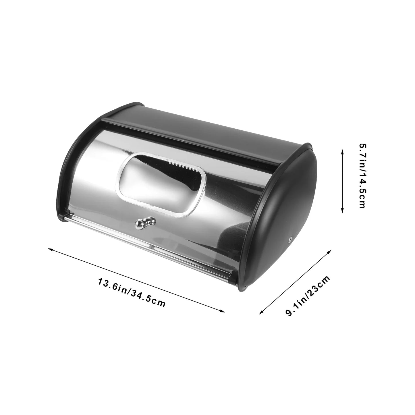 1Pack Bread Storage Box with Airtight Lid for Maintaining Freshness in Home Kitchens
