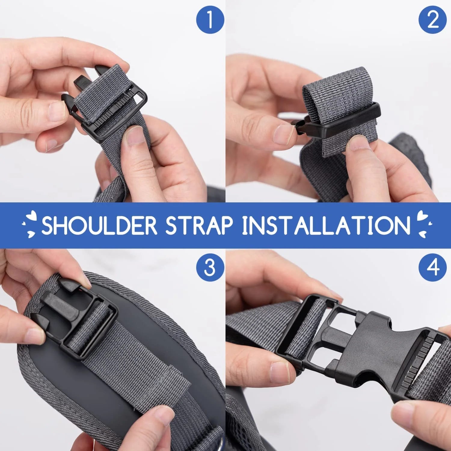 Compact Breathable Mesh Pet Carrier Shoulder Bag with Adjustable Strap in Gray