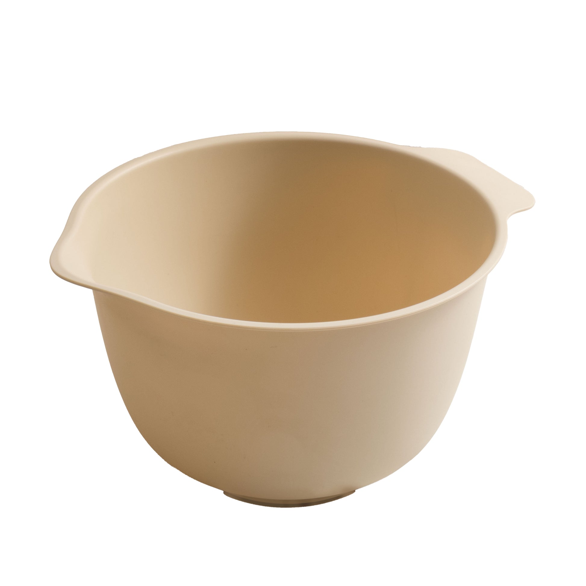 3 Pieces of Mixing Bowl Set, 50% RPP, Recycled Material, 11.81 In, Papyrus Beige