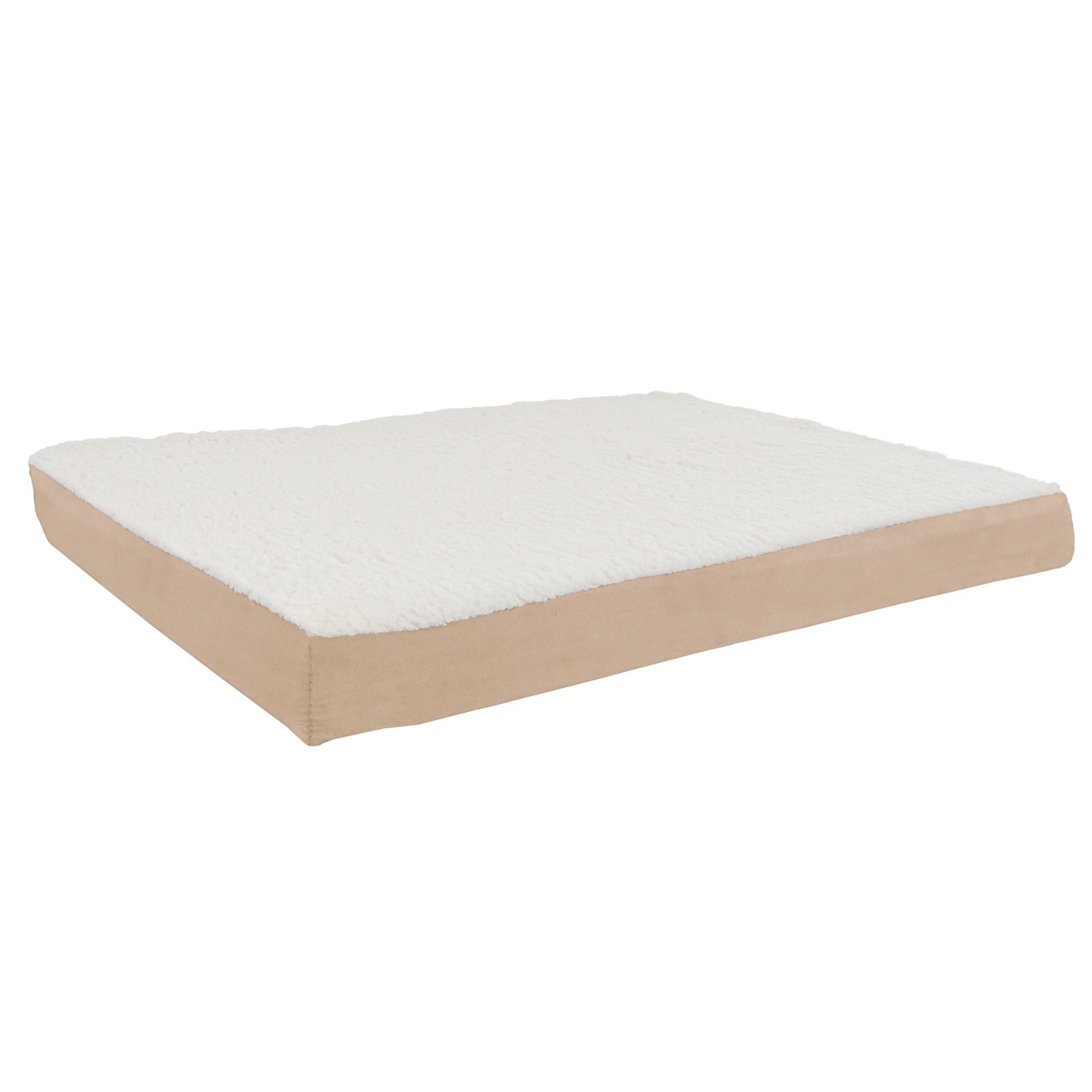 PETMAKER Orthopedic Memory Foam Pet Bed - 36" X 27", Tan