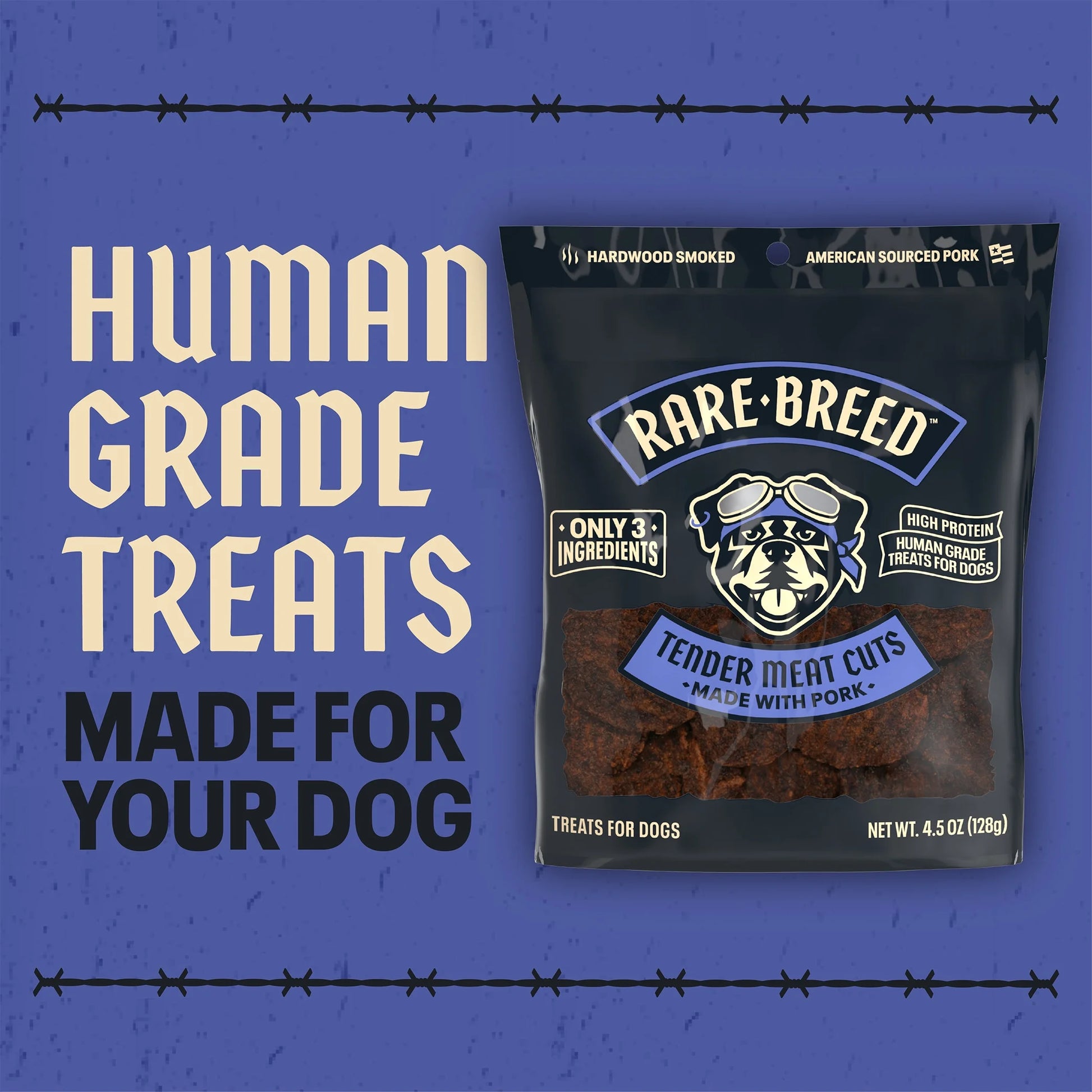 Tender Pork Cuts Dog Treats, 4.5 Ounces
