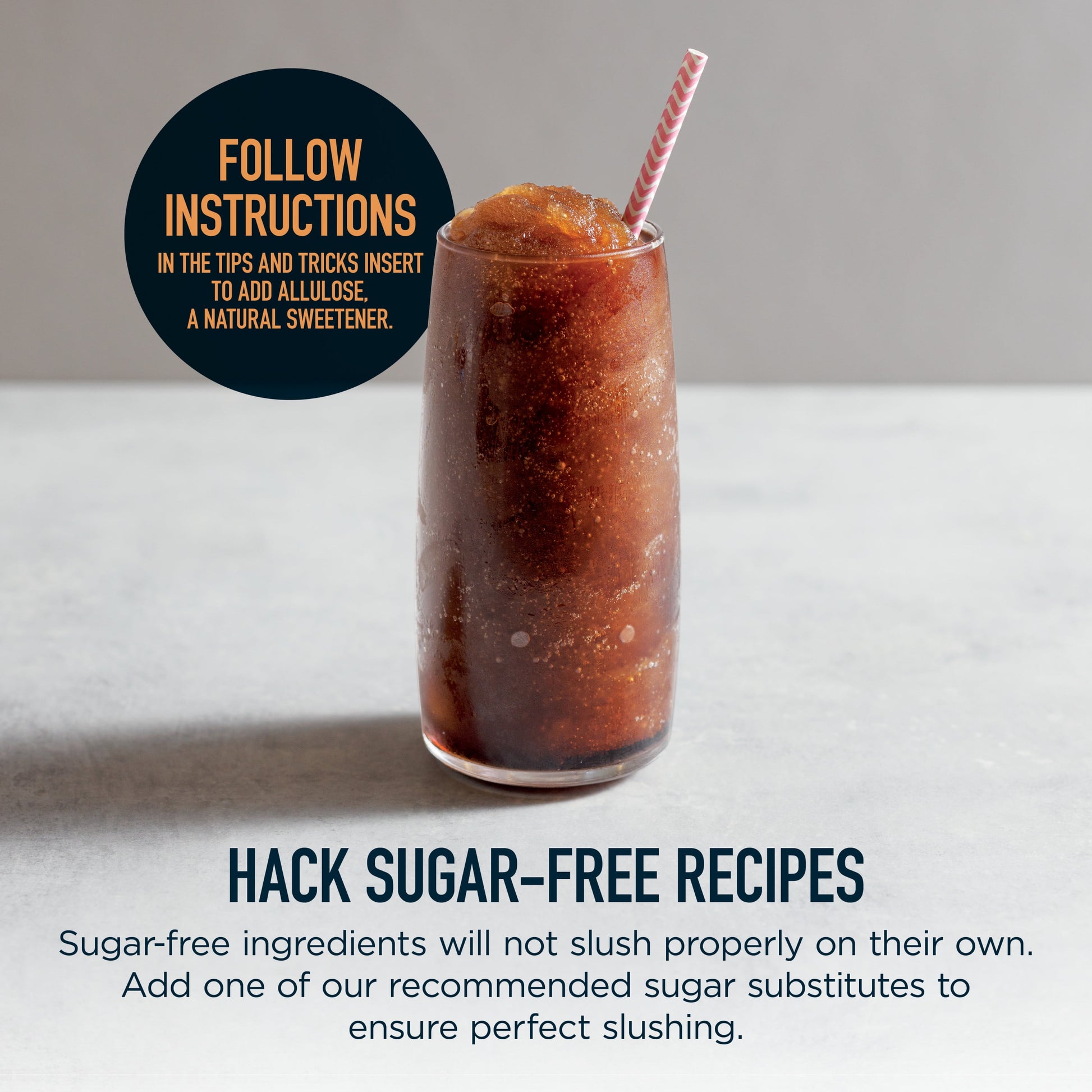 Slushi Frozen Beverage Maker with Rapidchill Technology, 72 Oz Capacity, Three Preset Functions, Dishwasher Safe, Gray