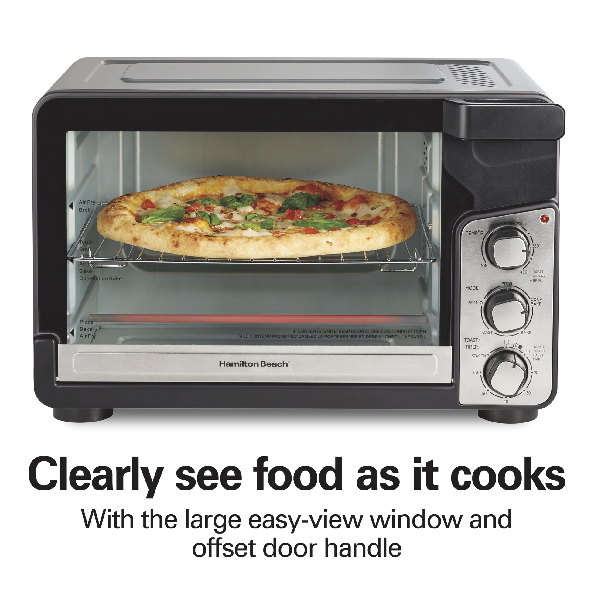Easy View XL Toaster Oven with Sure-Crisp® Air Fry, 1750W, 6 Slice Capacity, 31460
