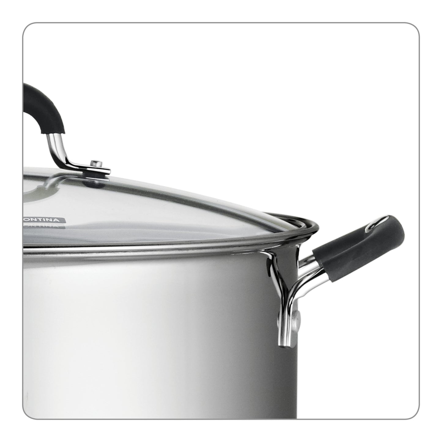 12-Quart Stainless Steel Covered Stock Pot