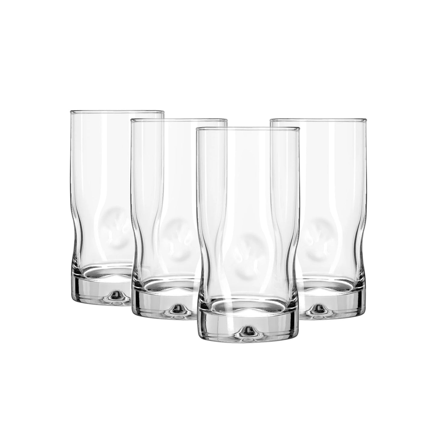Lyra Glass Drinking Glasses, 4-Piece Set