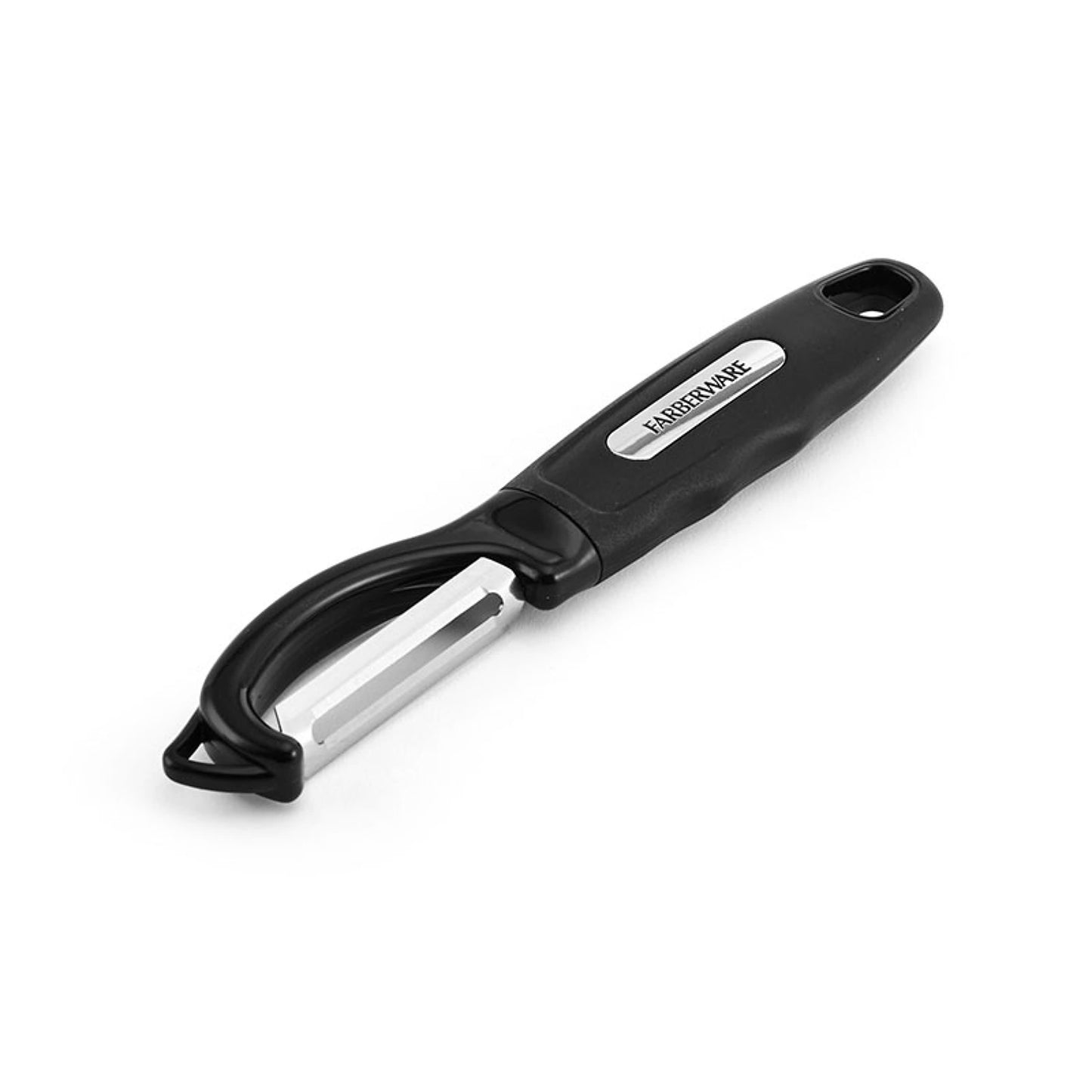 Professional Euro Peeler with Stainless Steel Blade in Black