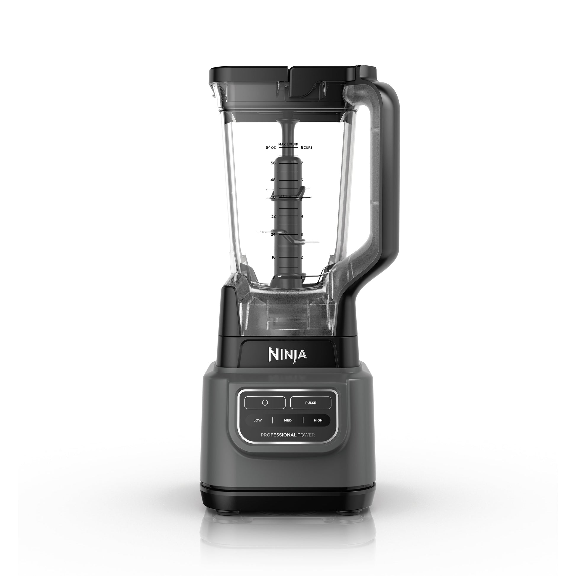 BE200 Classic Blender, 1000 Watts, 3-Speed Settings, 72 Oz. Pitcher with Total Crushing Blades, Dark Gray