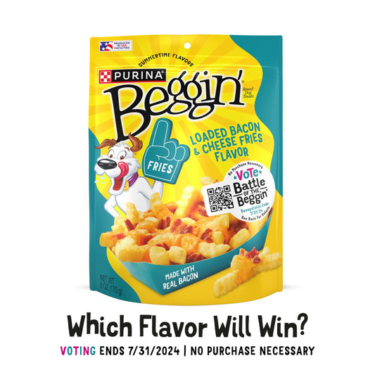 Purina  Loaded Bacon and Cheese Fries Flavor Dog Treats